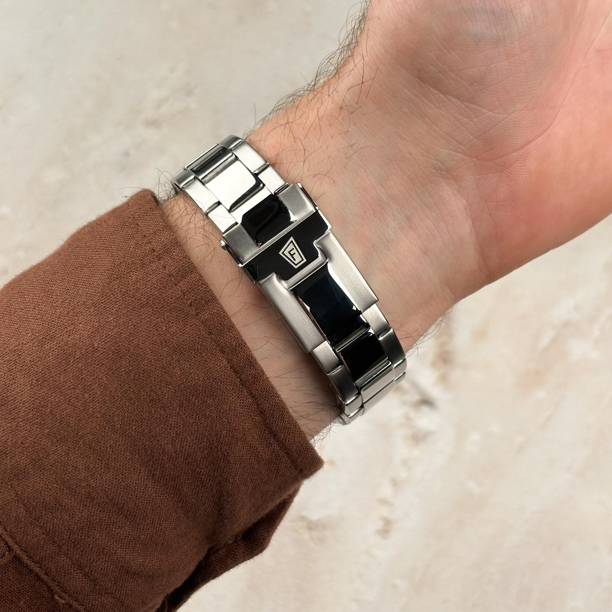 Festina F20024-8 Classic BRACELET zegarek męski klasyczny szafirowe - miniatura 8