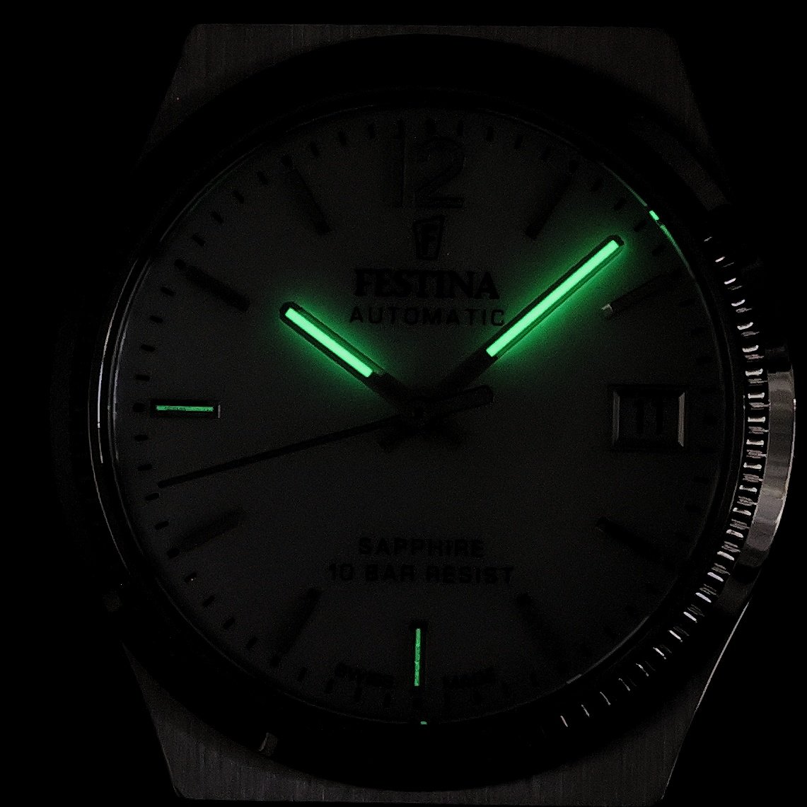 Festina F20029-1 Swiss Made Swiss Made zegarek damski elegancki szafirowe