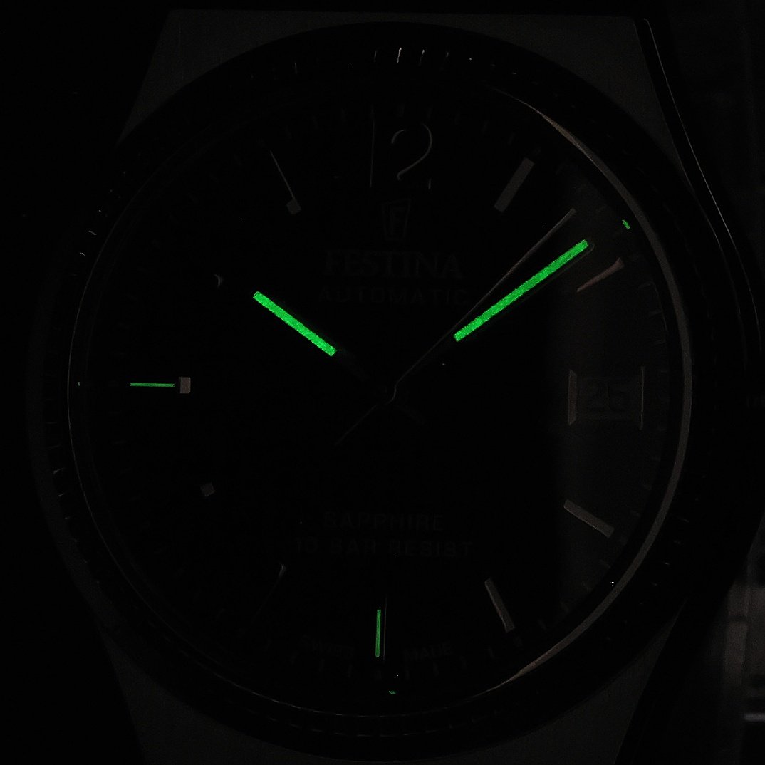Festina F20029-6 Swiss Made Swiss Made zegarek damski elegancki szafirowe - miniatura 5