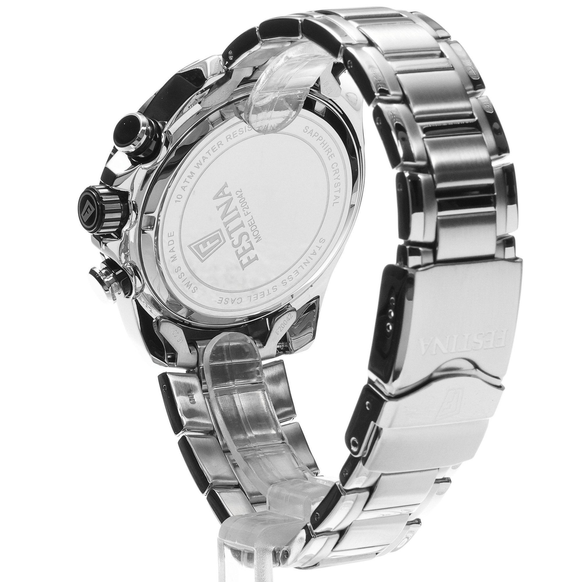 Festina F20042-5 Chronograph Diver Ceramic zegarek sportowy Chronograf - miniatura 4
