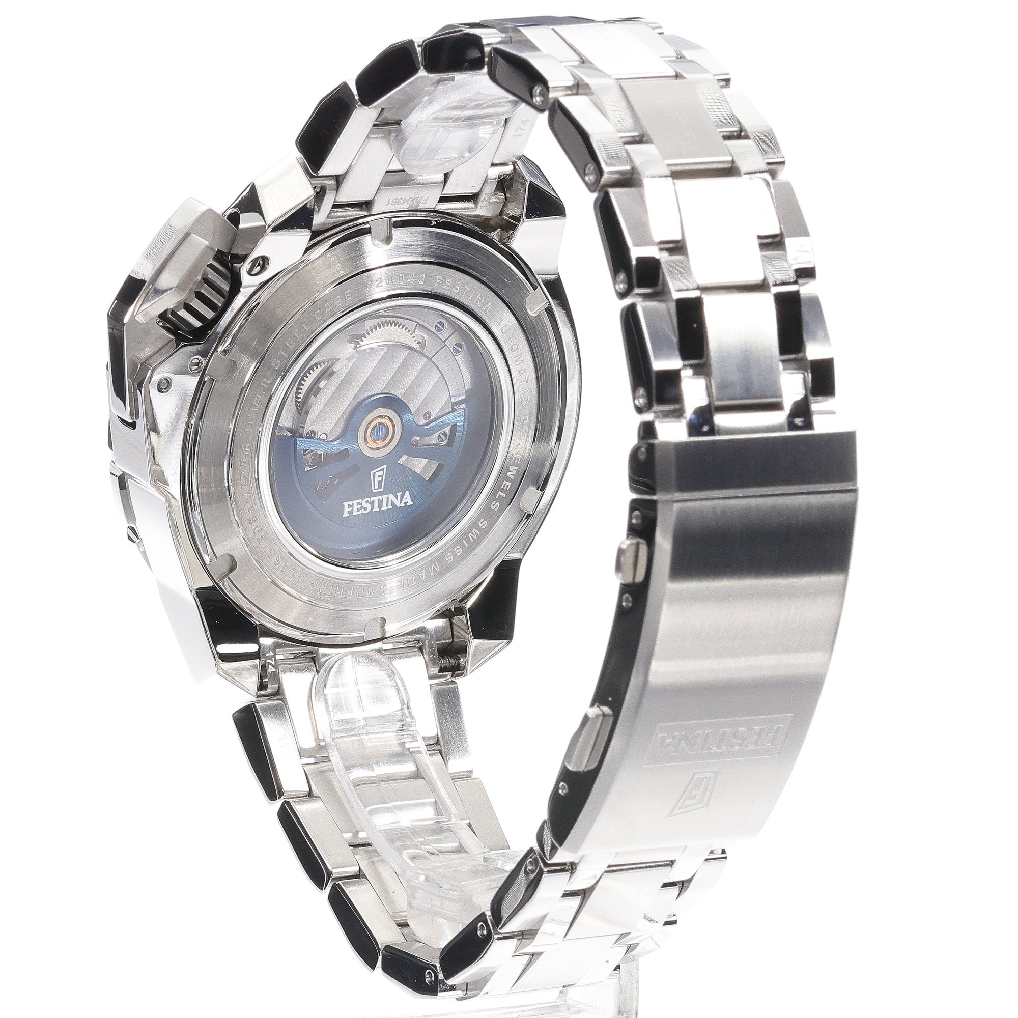 Festina F20043-6 męski zegarek The Originals bransoleta