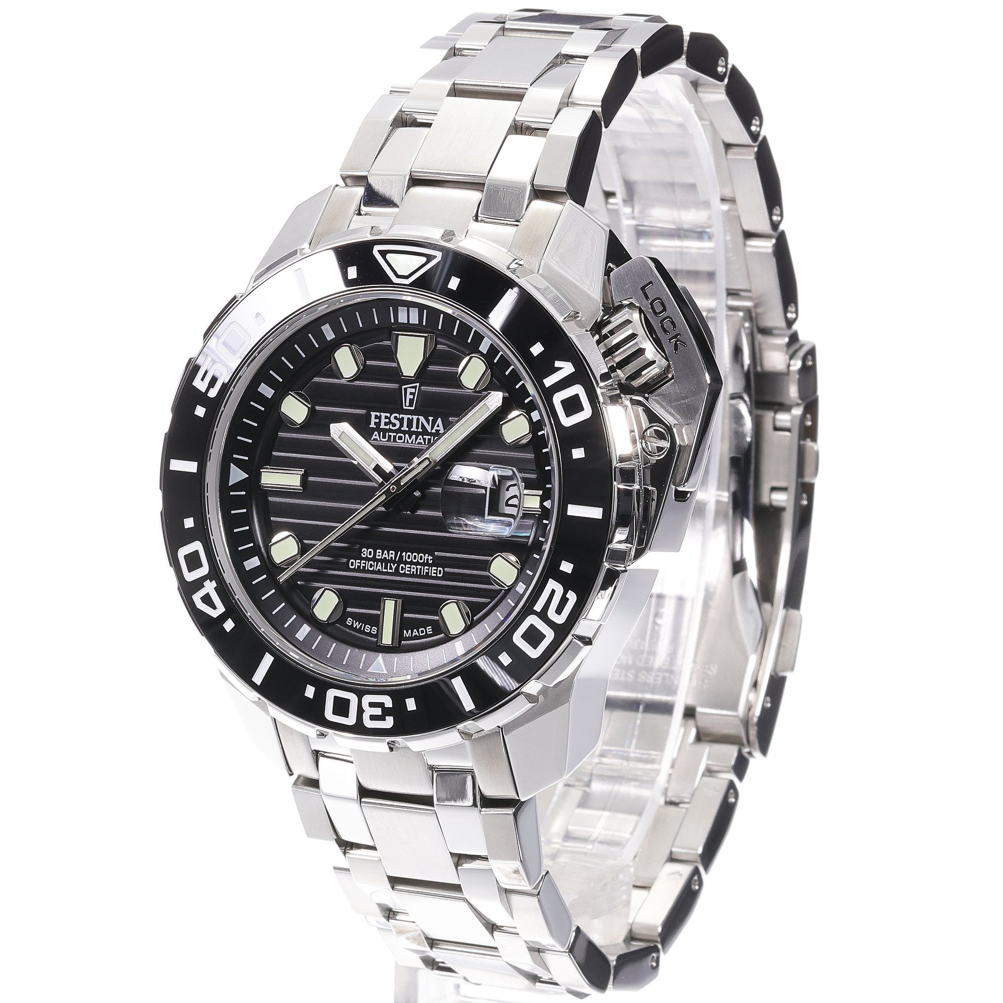 Festina F20043-6 The Originals 46mm zegarek typudiver The Originals