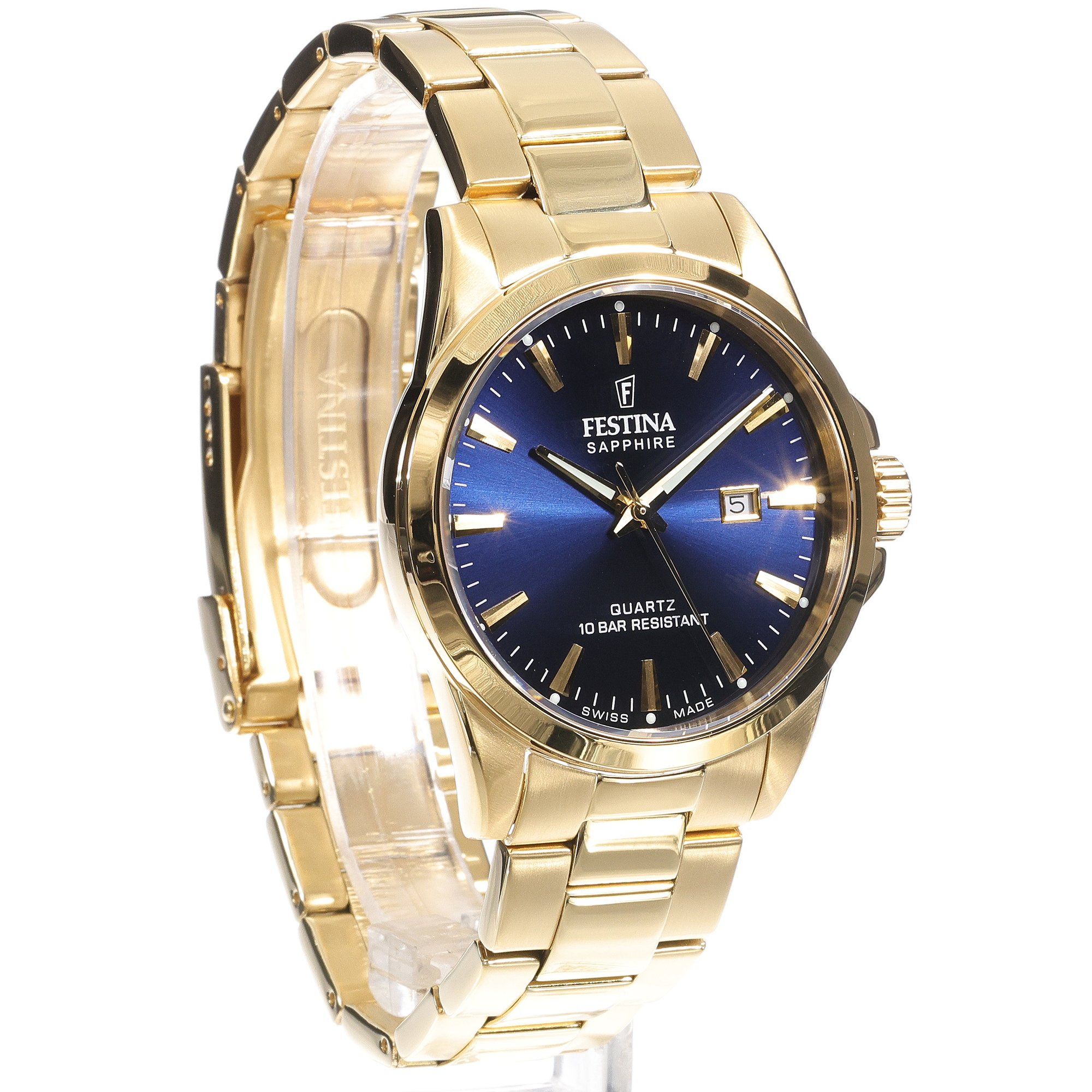 Festina F20044-3 męski zegarek Classic bransoleta - miniatura 3