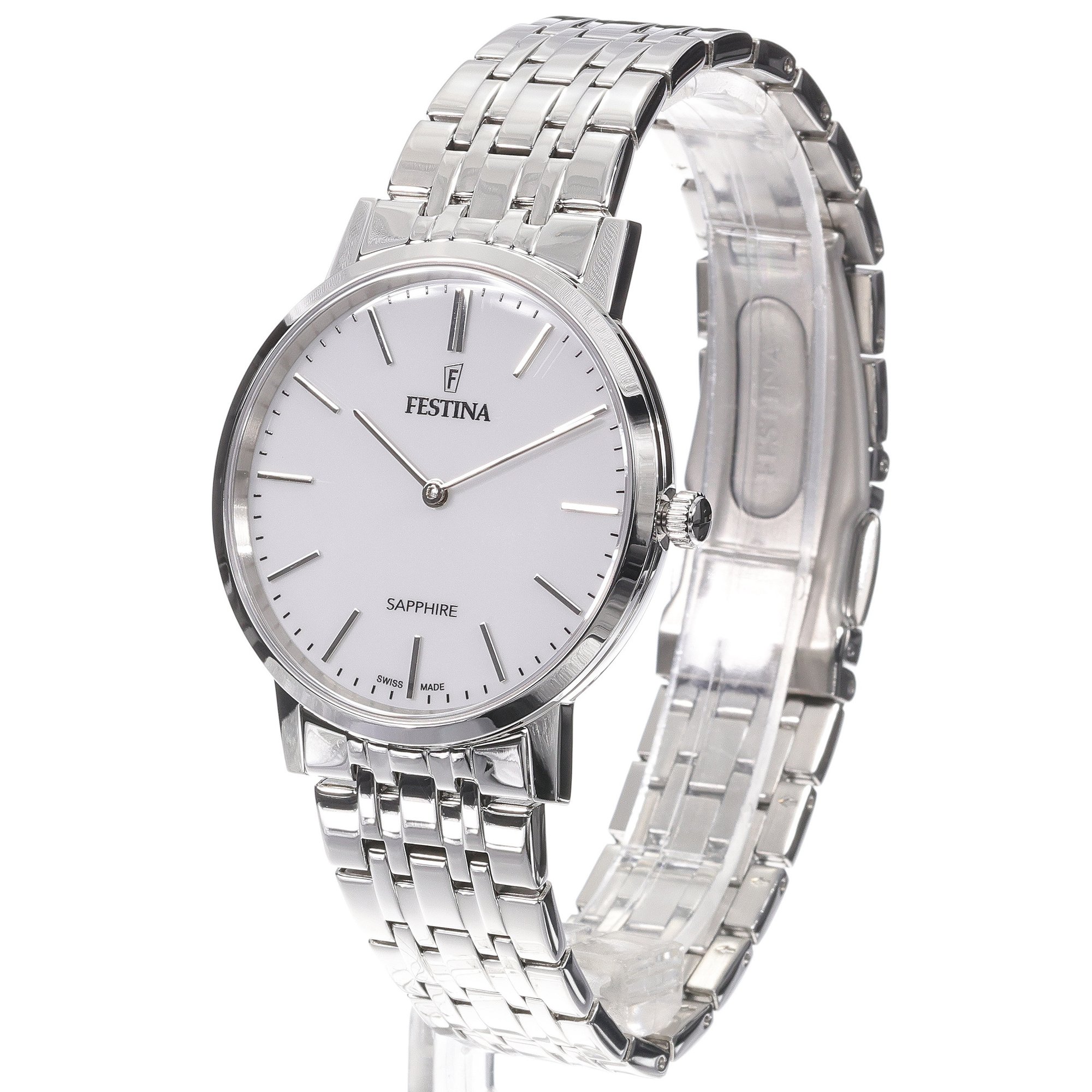 Festina F20045-2 zegarek klasyczny Swiss Made - miniatura 2