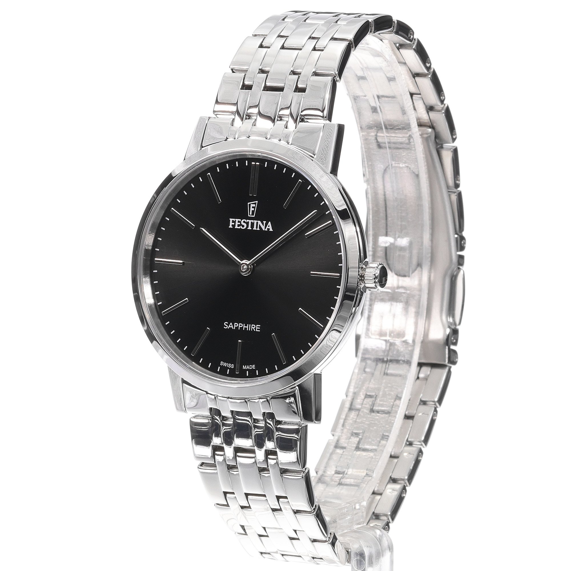 Festina F20045-4 zegarek klasyczny Swiss Made