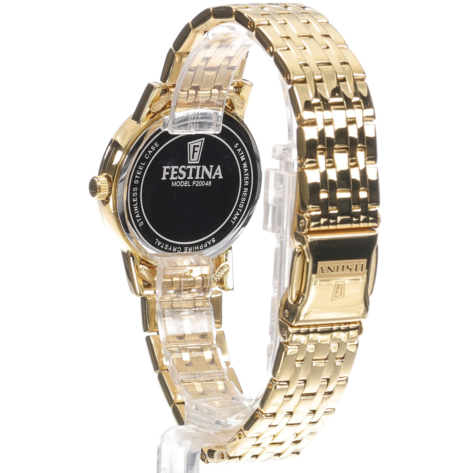 Festina F20048-2 damski zegarek Swiss Made bransoleta