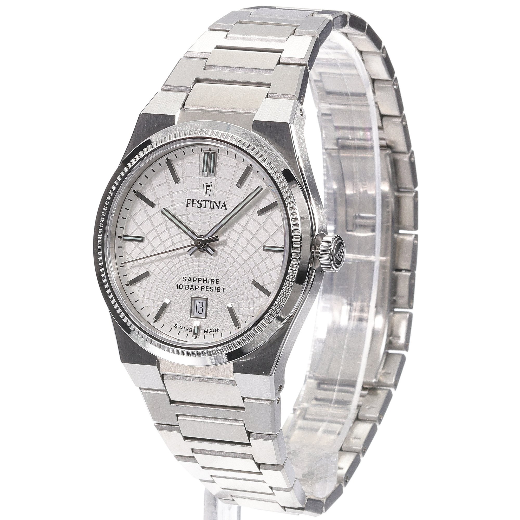 Festina F20051-1 Swiss Made Rive zegarek klasyczny Swiss Made