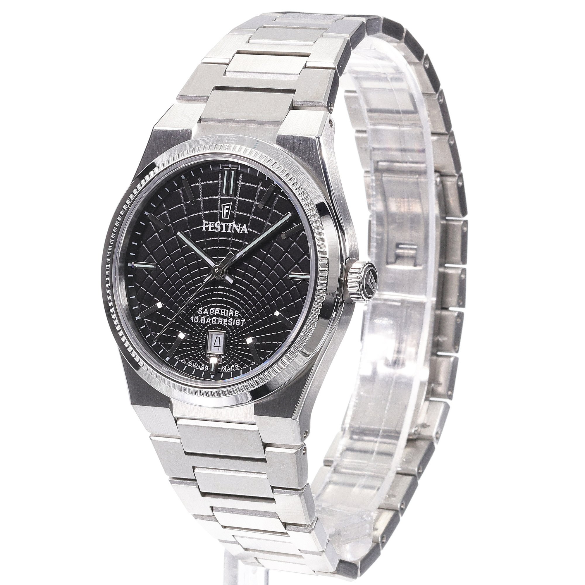 Festina F20051-6 Swiss Made Rive zegarek klasyczny Swiss Made - miniatura 2
