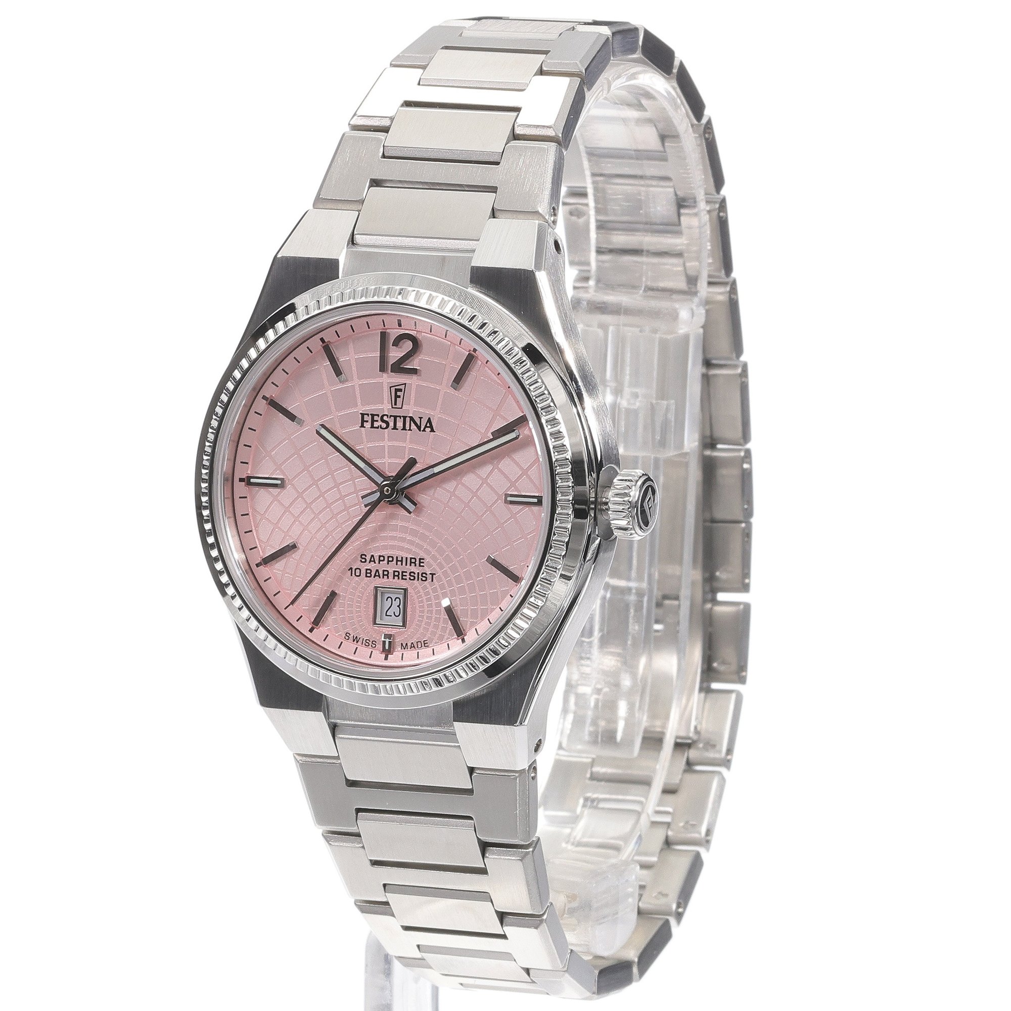 Festina F20052-3 Swiss Made Rive zegarek klasyczny Swiss Made - miniatura 2