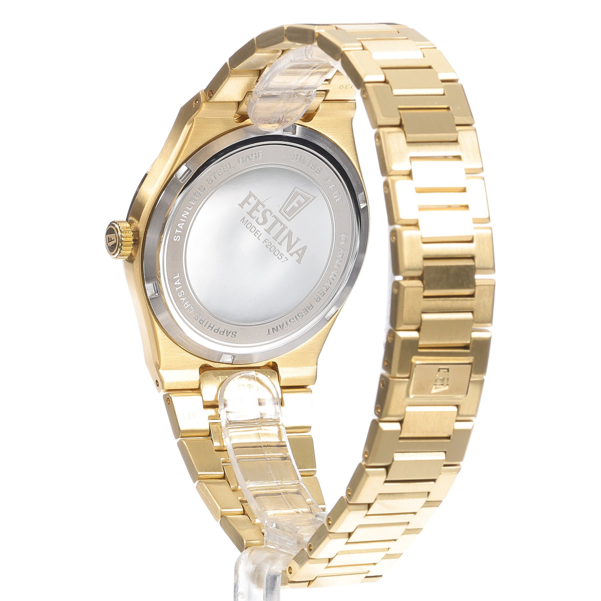 Festina F20057-2 damski zegarek Swiss Made bransoleta