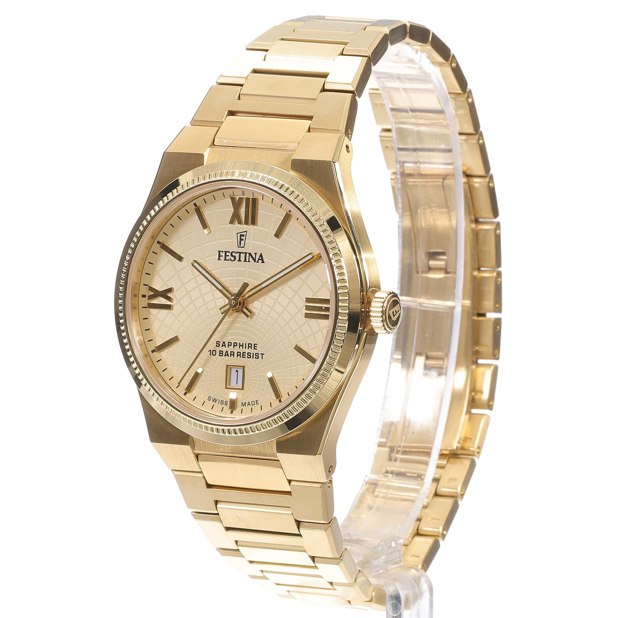 Festina F20057-2 Swiss Made Rive zegarek klasyczny Swiss Made