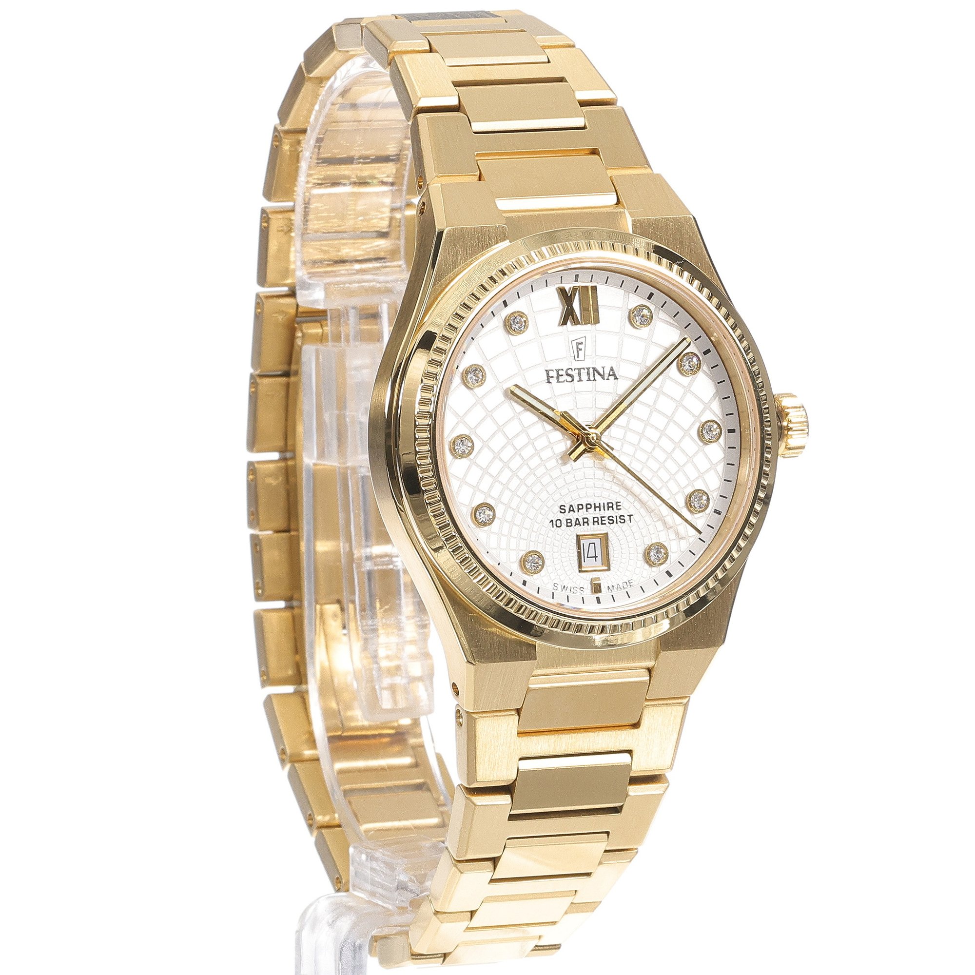 Festina F20058-1 zegarek damski Swiss Made