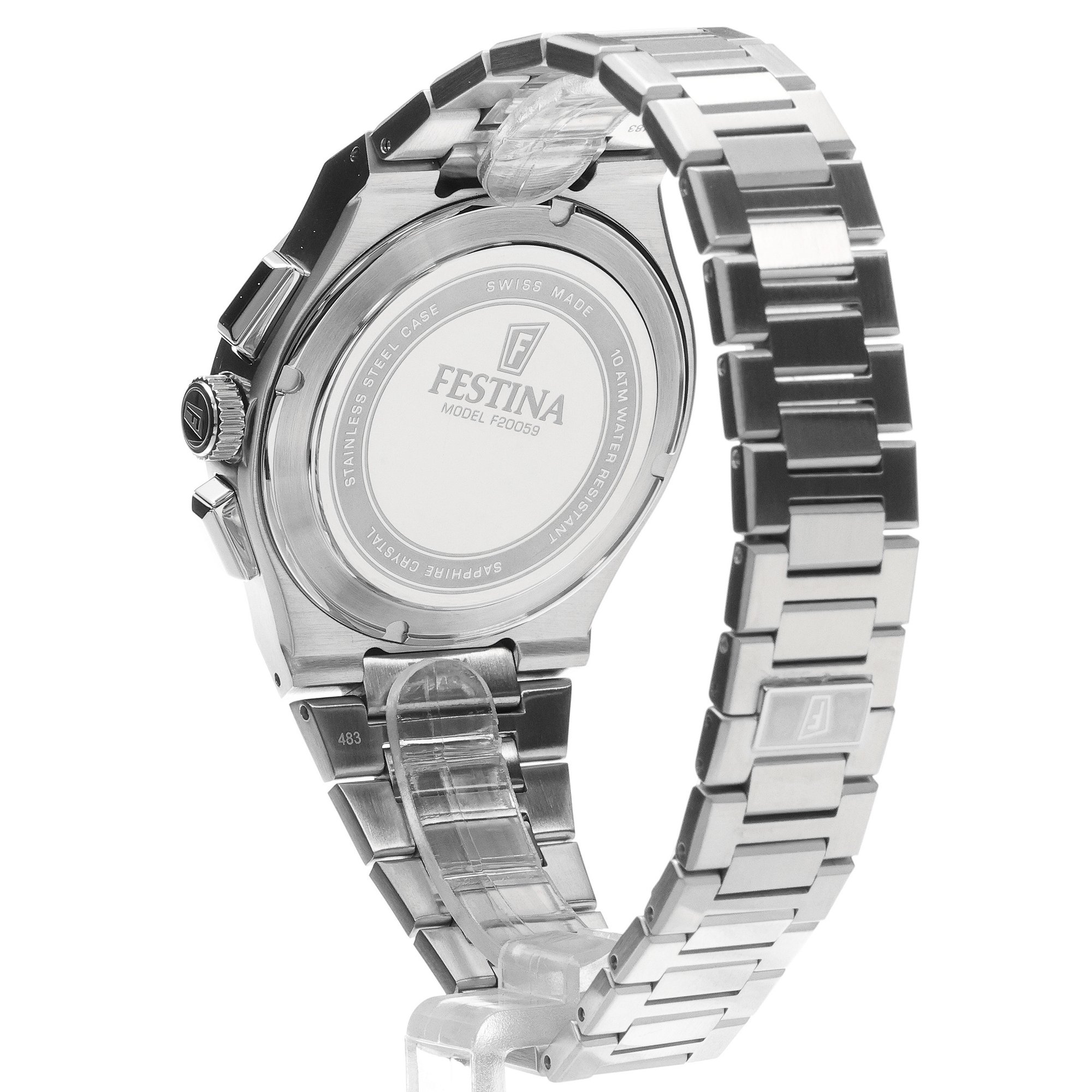 Festina F20059-5 Rive Collection zegarek klasyczny Swiss Made