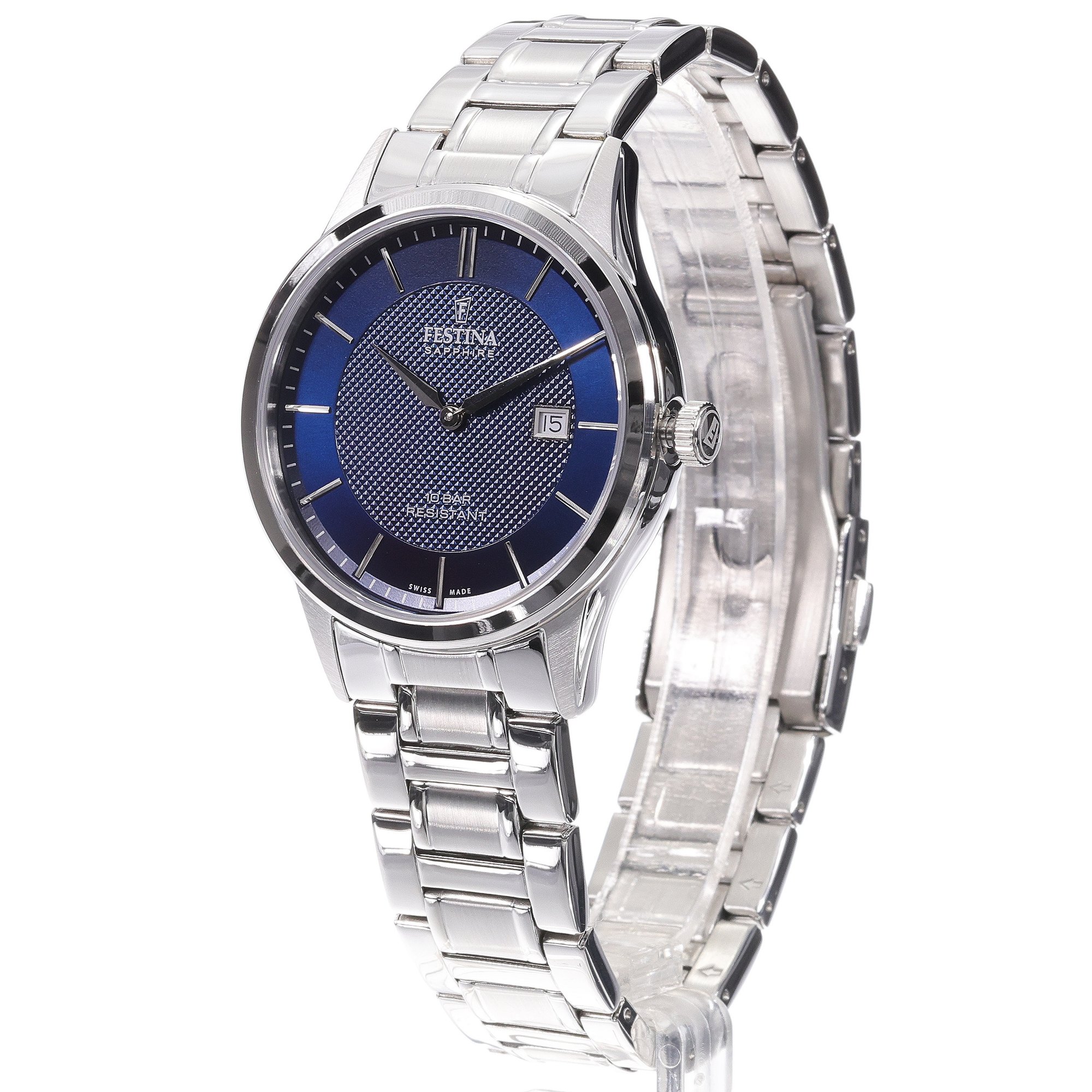 Festina F20067-4 zegarek klasyczny Męskie