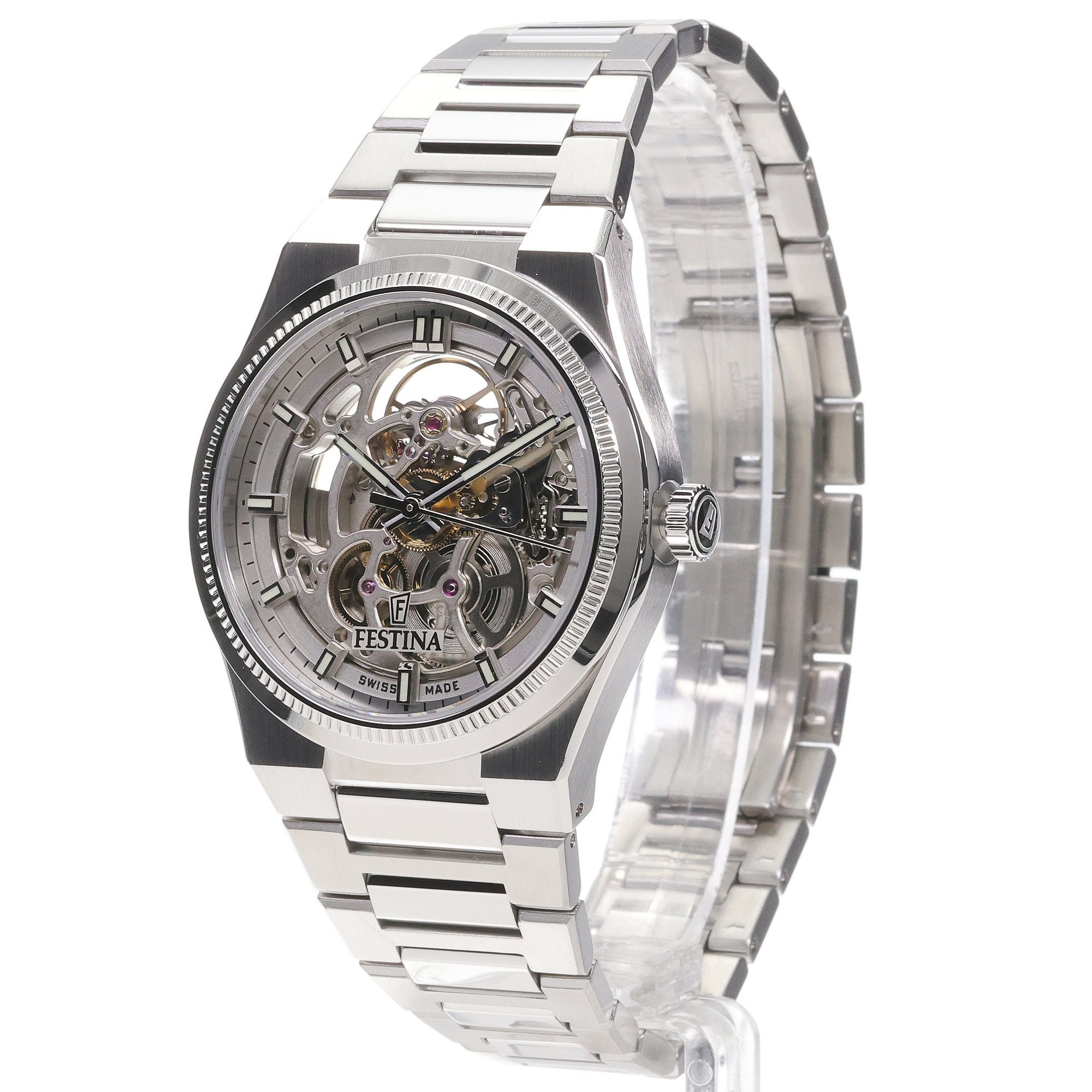 Festina F20069-1 Automatic Automatic zegarek męski elegancki szafirowe - miniatura 2