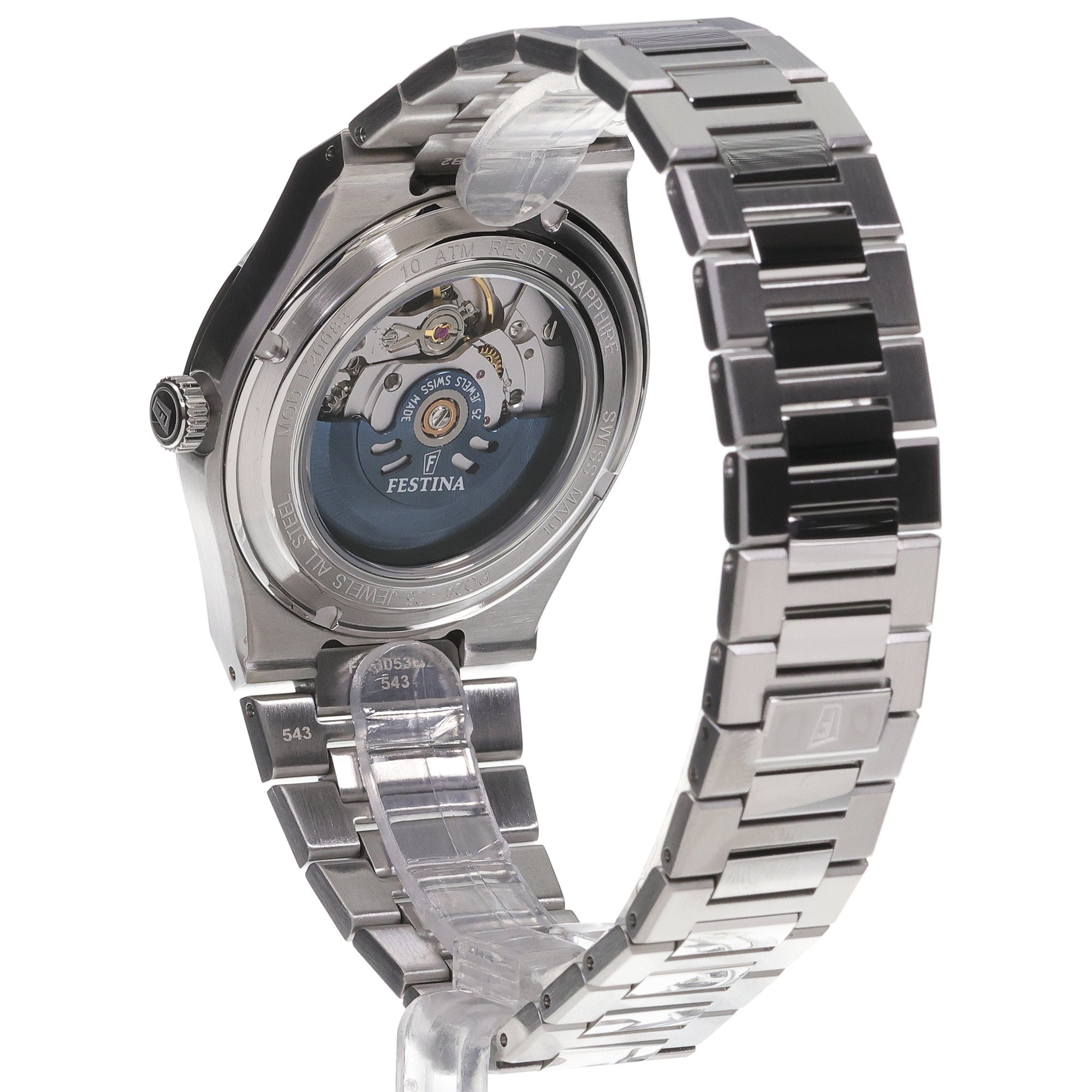 Festina F20083-4 męski zegarek Automatic bransoleta