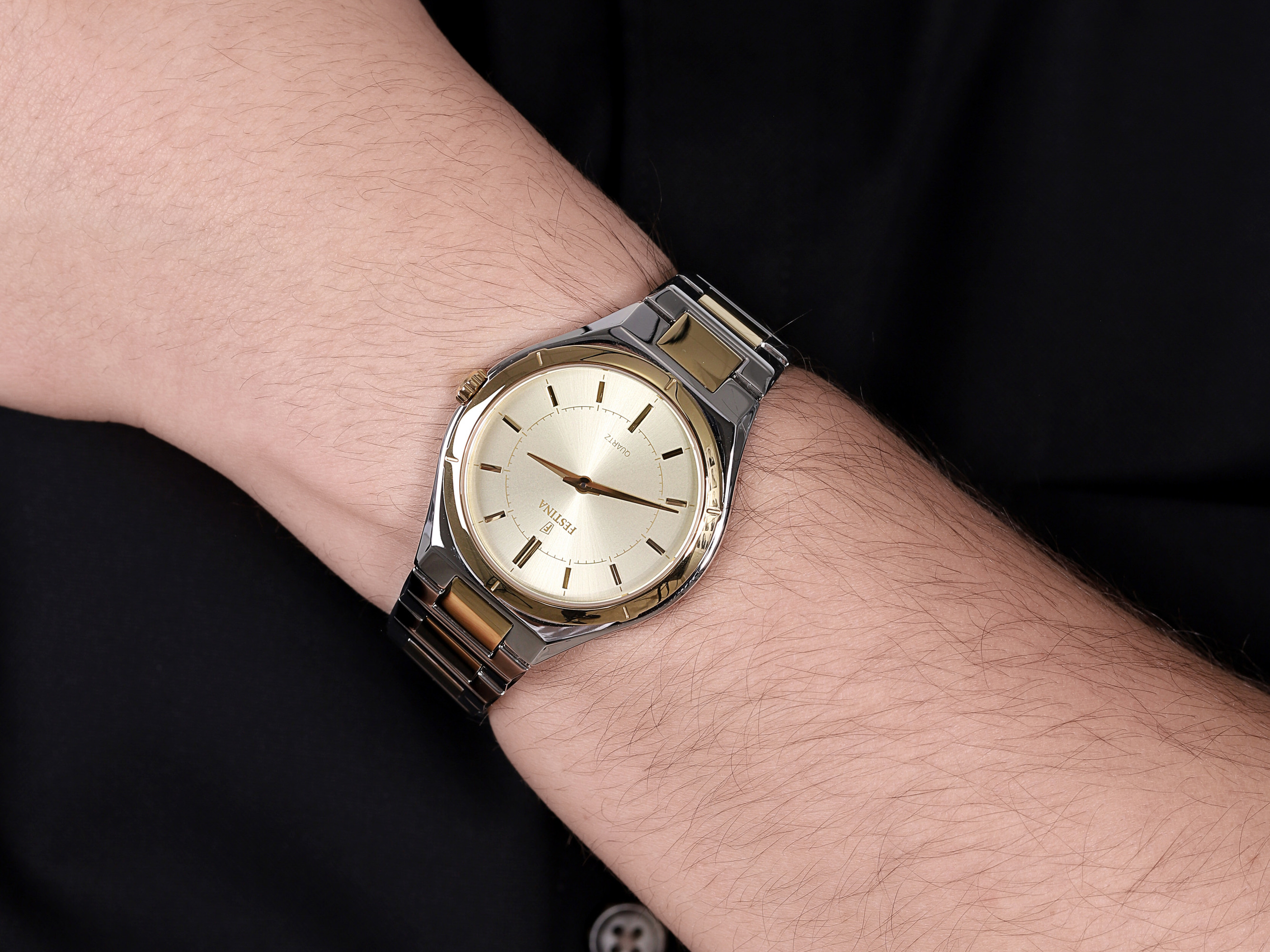 Festina F20245-2 męski zegarek Classic bransoleta - miniatura 2