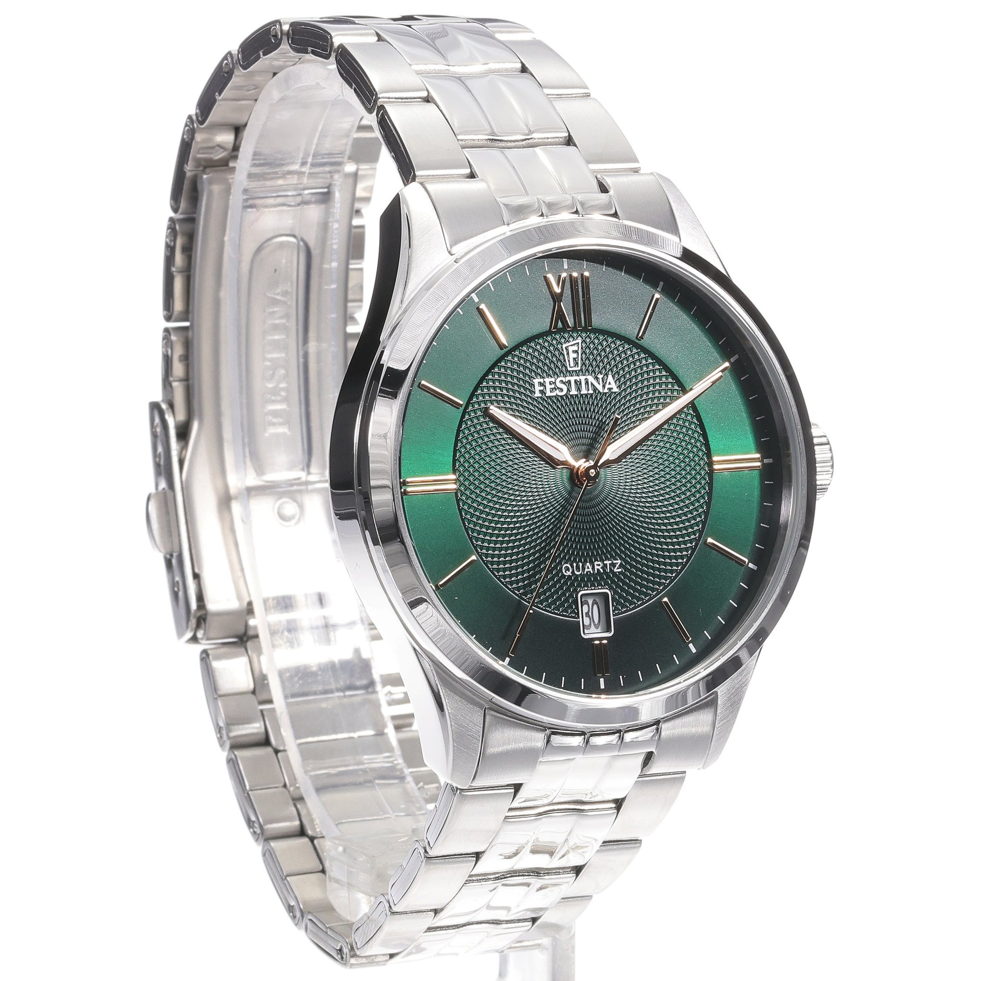 Festina F20425-7 męski zegarek Classic bransoleta - miniatura 3