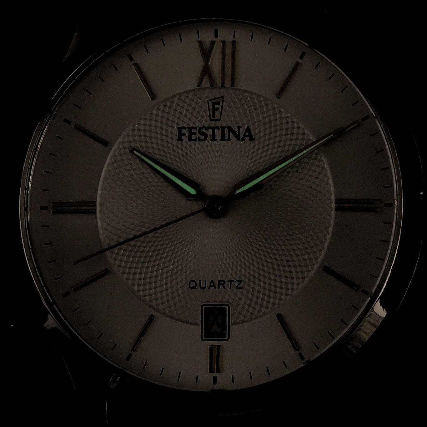 Festina F20426-4 zegarek srebrny klasyczny Classic pasek - miniatura 5