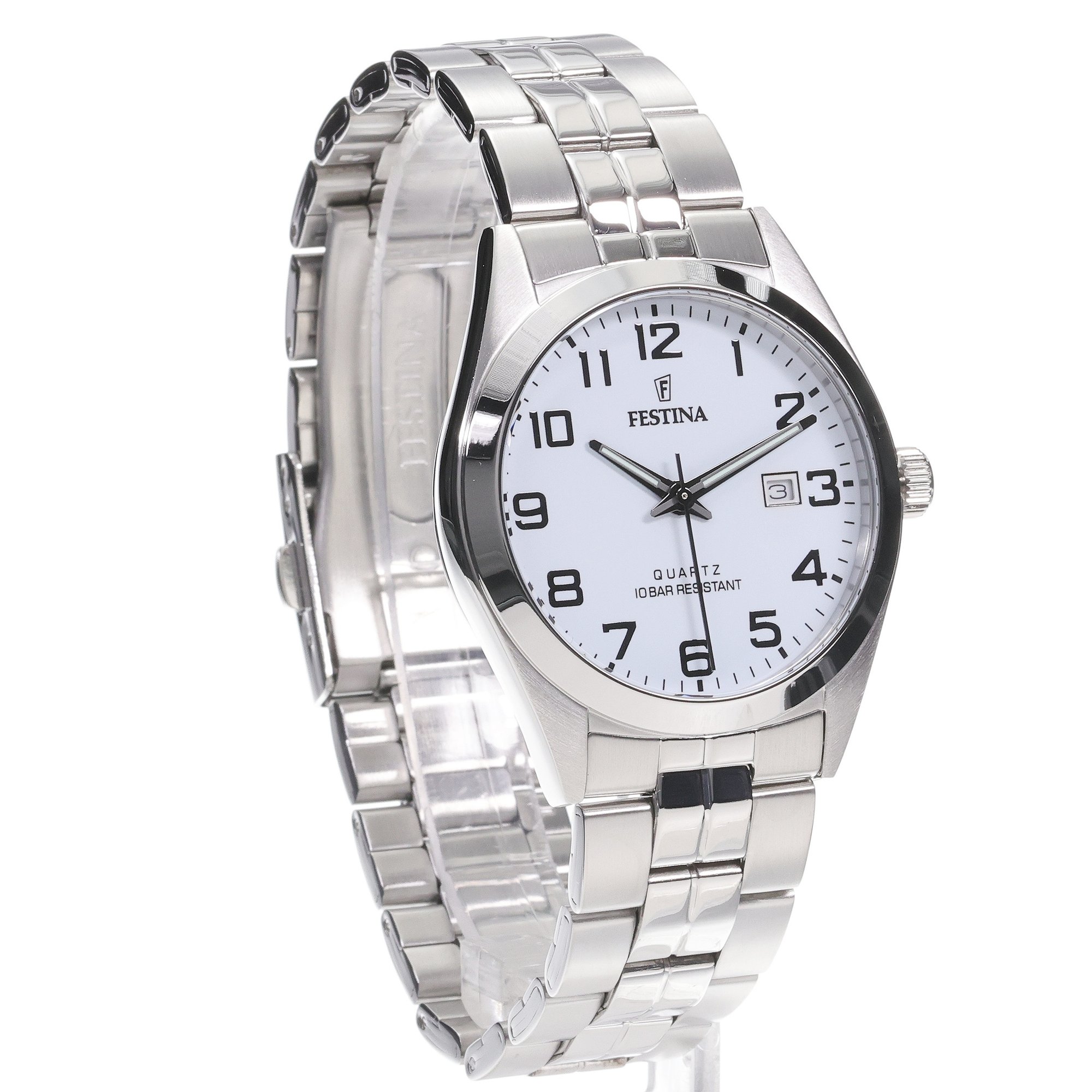 Festina F20437-1 męski zegarek Classic bransoleta - miniatura 3