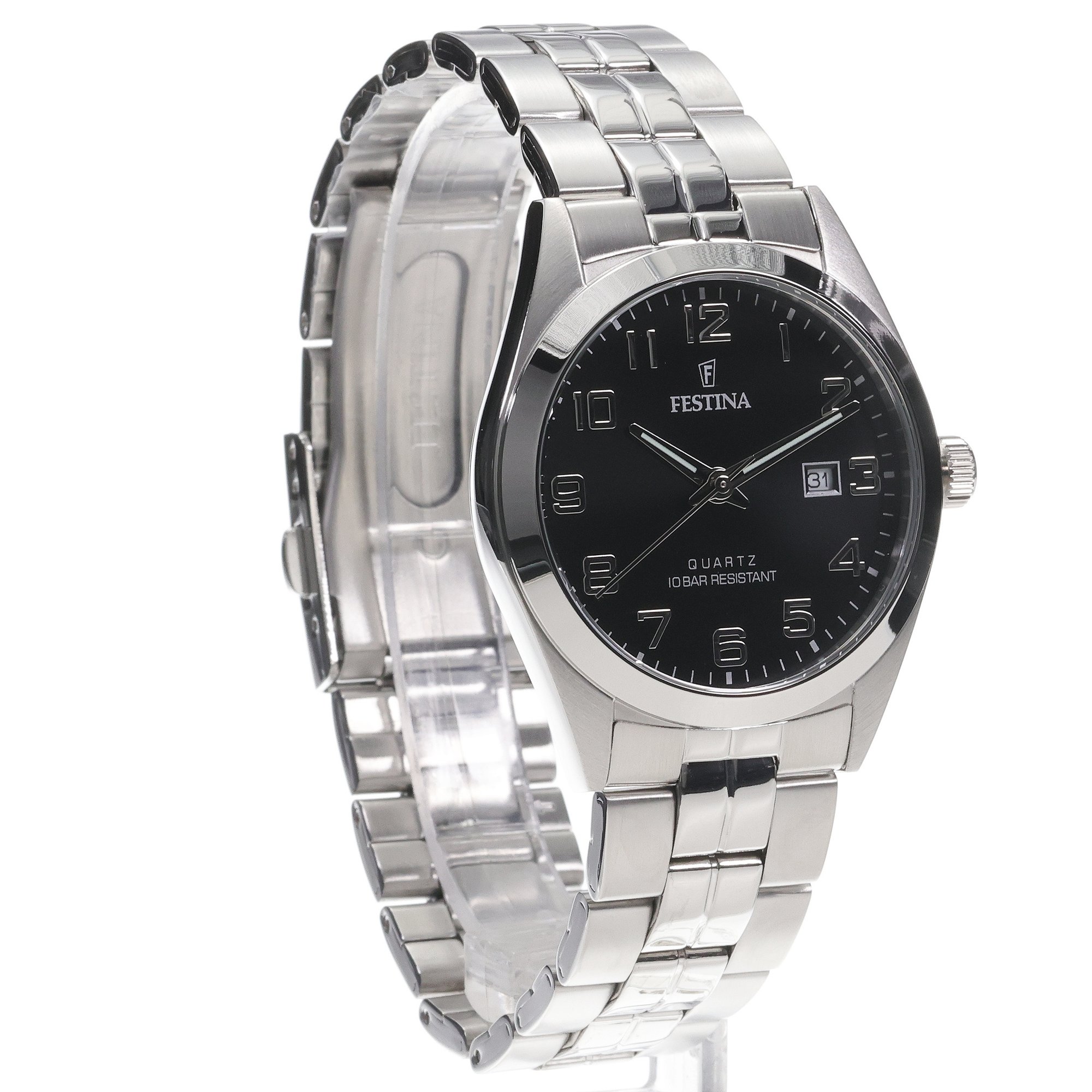 Festina F20437-4 męski zegarek Classic bransoleta - miniatura 3