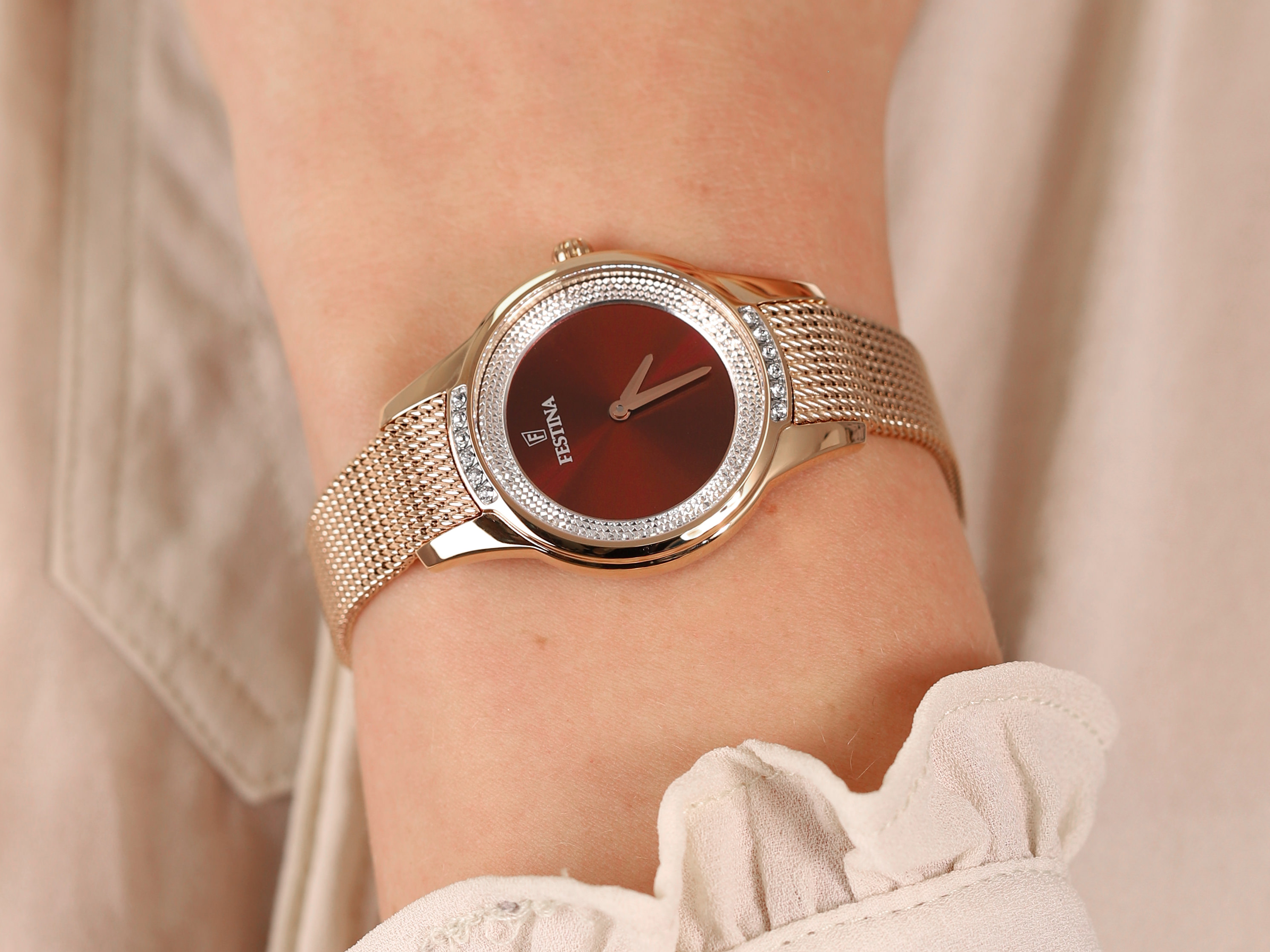 Festina F20496-1 damski zegarek Mademoiselle bransoleta - miniatura 2