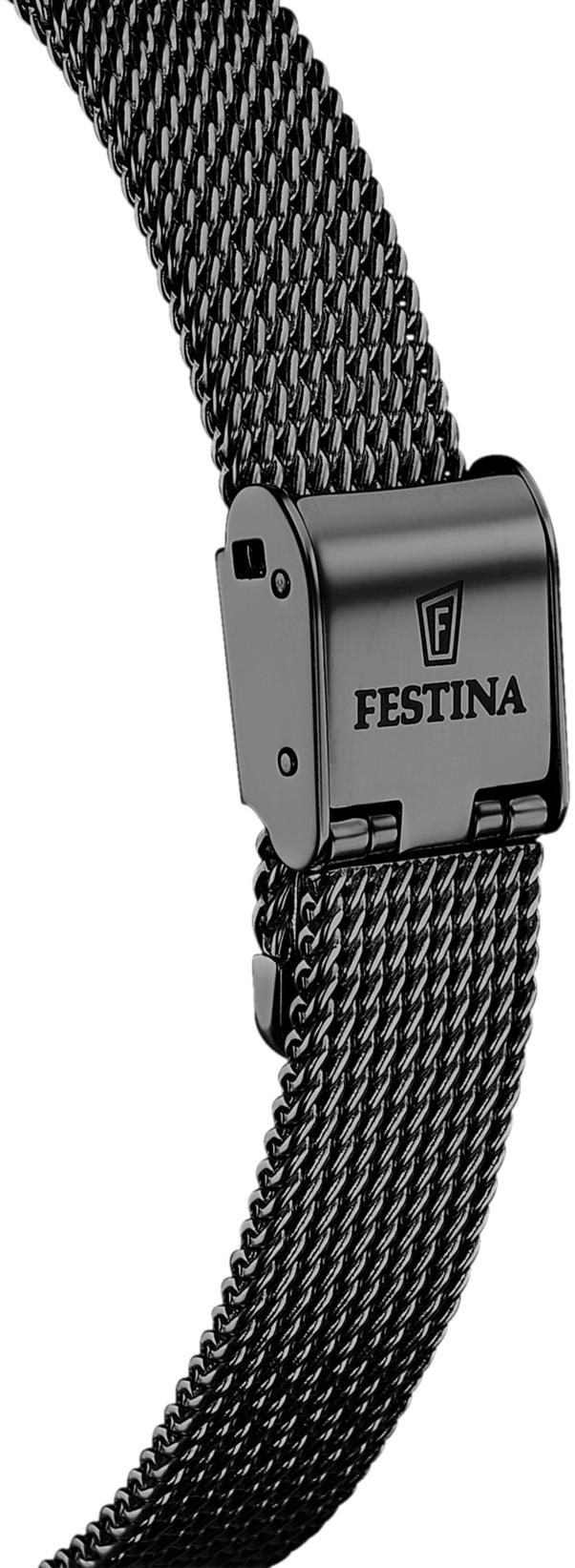 Festina F20496-2 zegarek różowe złoto klasyczny Mademoiselle bransoleta - miniatura 3