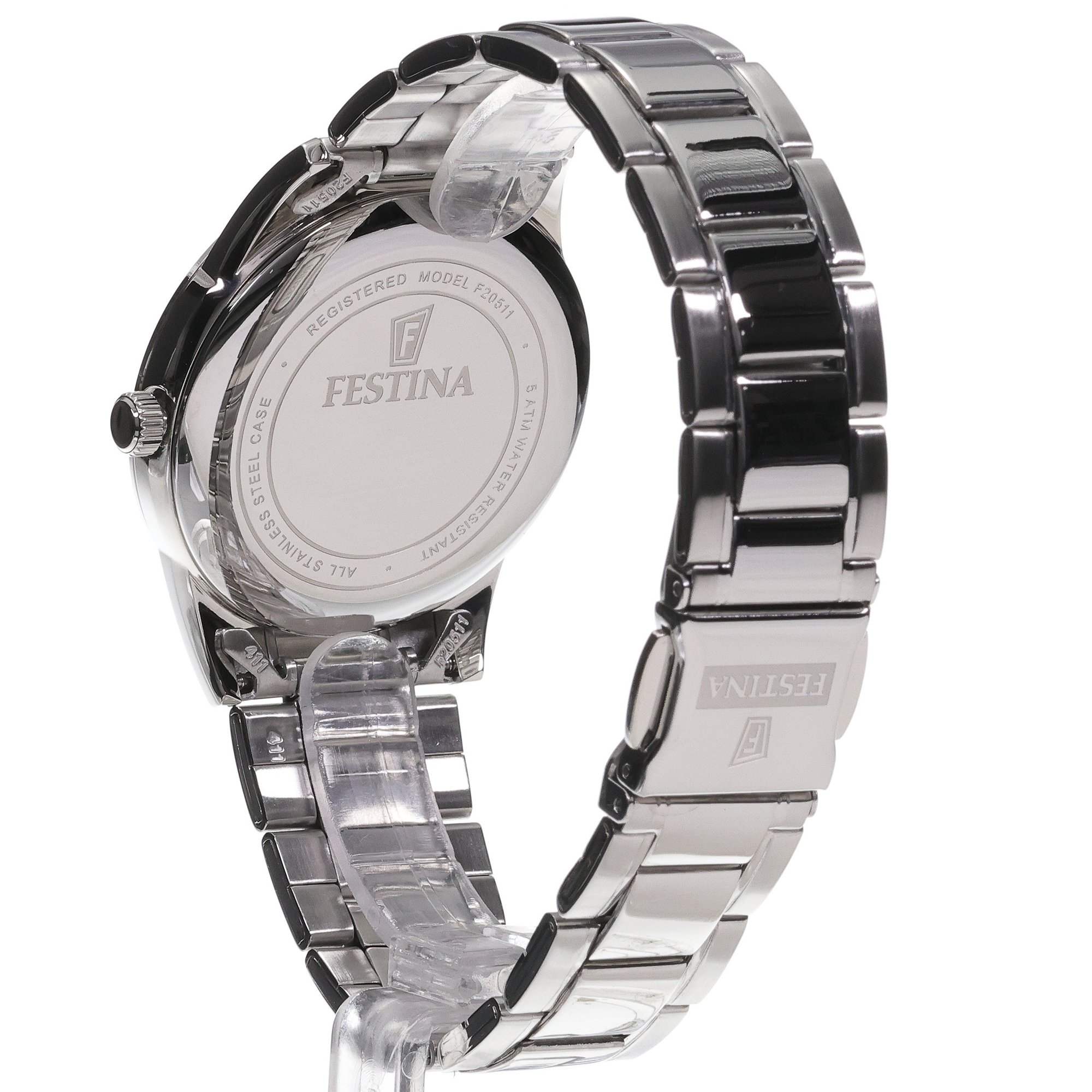 Festina F20511-5 męski zegarek Classic bransoleta - miniatura 4