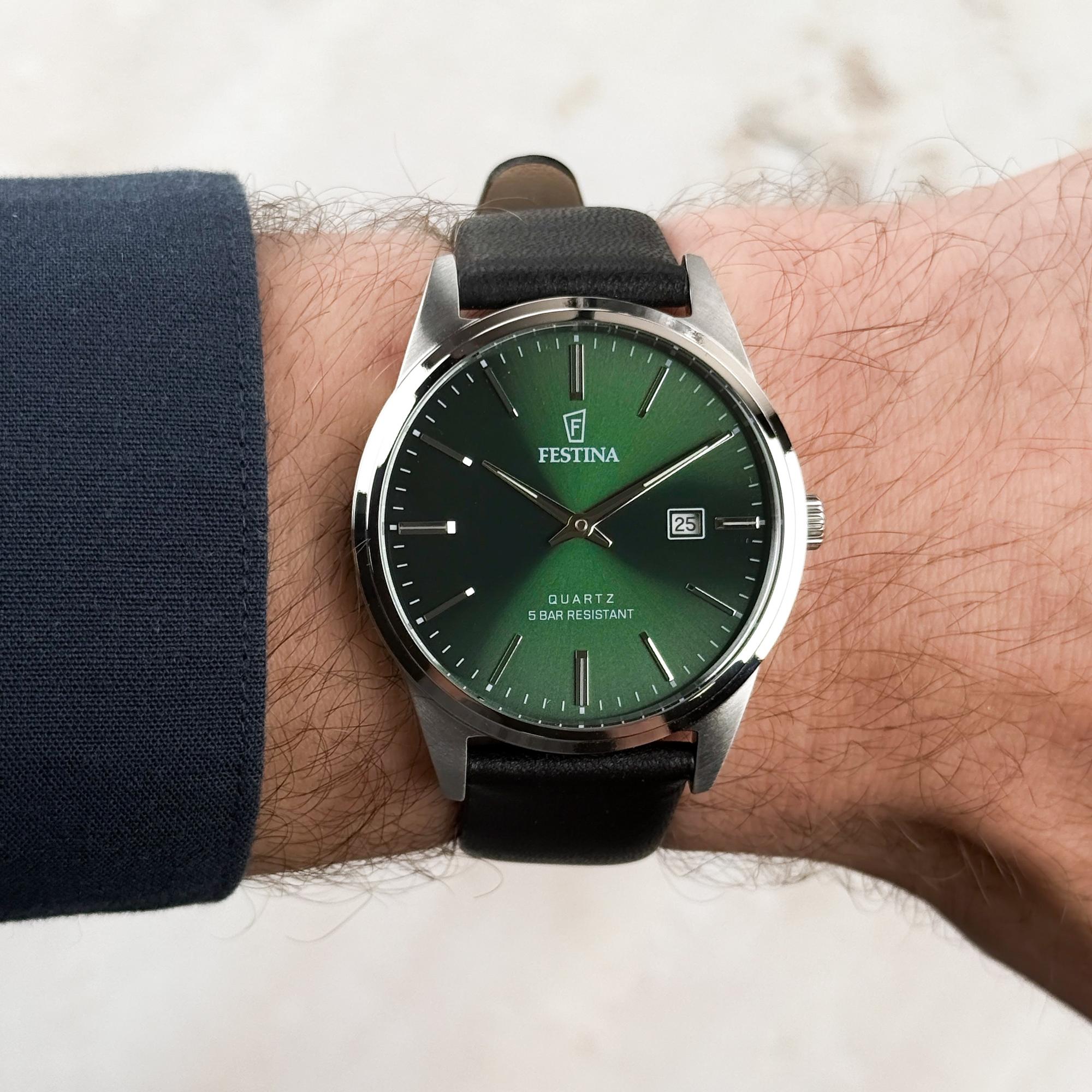 Festina F20512-5 Classic zegarek męski klasyczny mineralne - miniatura 6