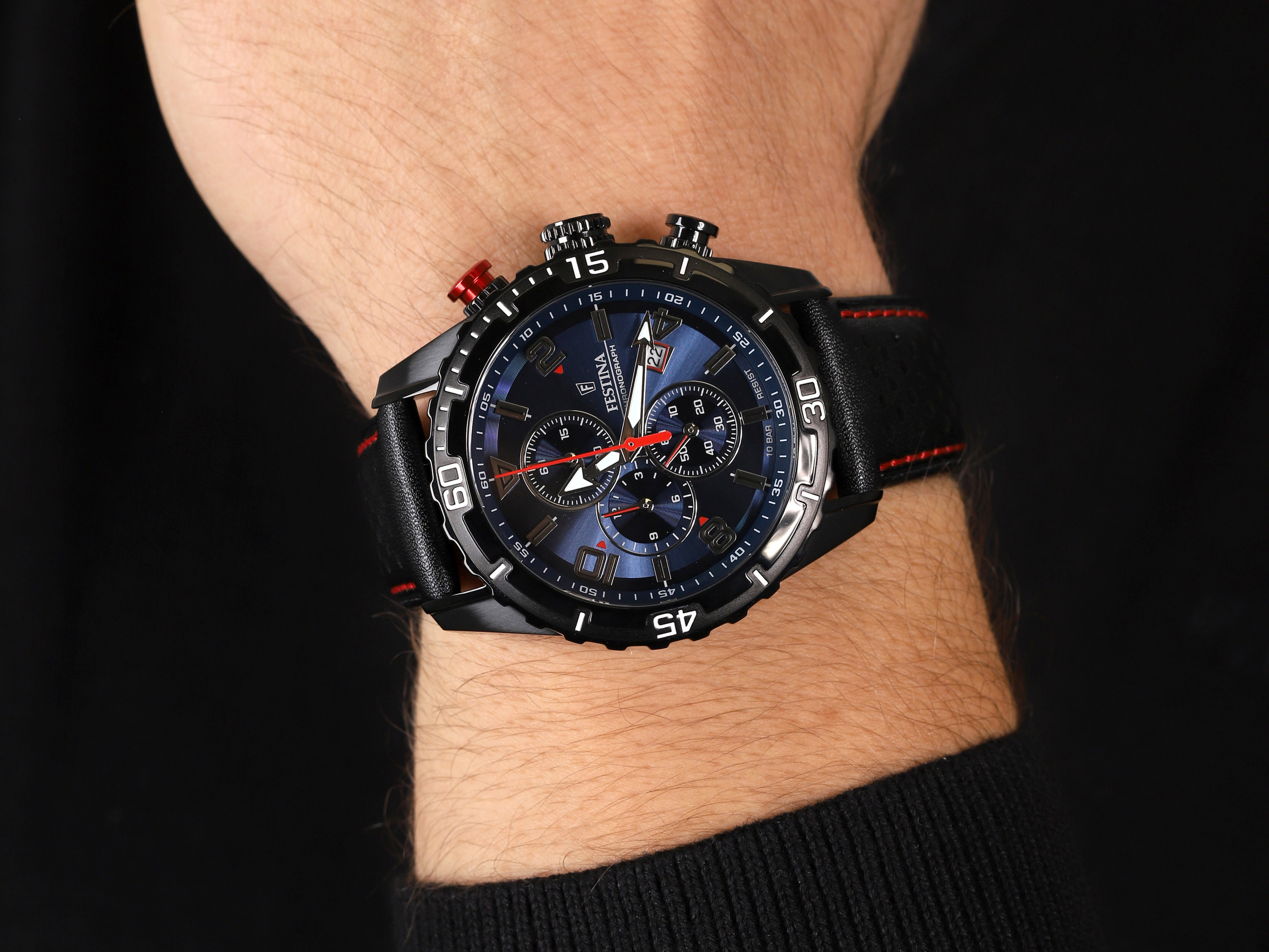Festina F20519-2 zegarek męski Chronograf - miniatura 2