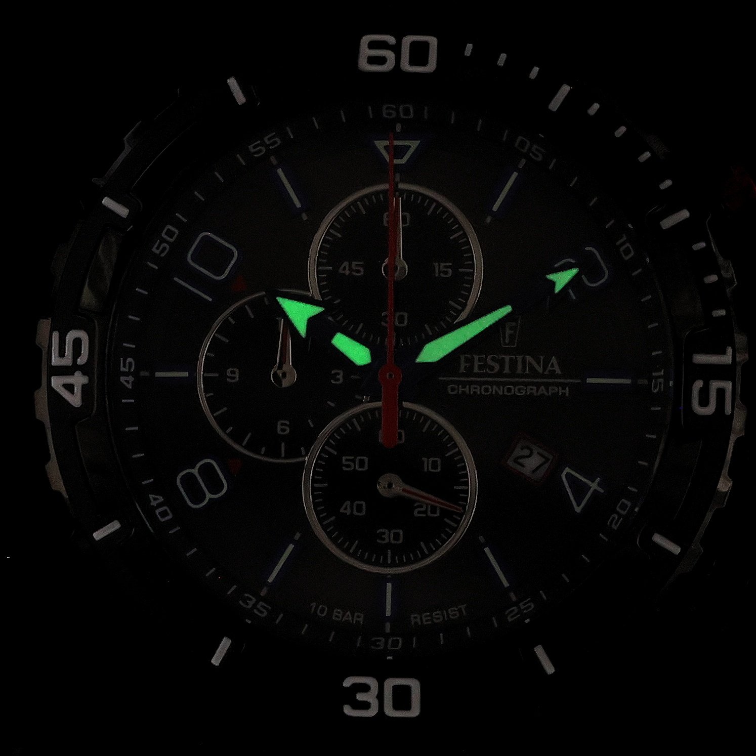 Festina F20519-3 Chronograf Chrono Sport zegarek męski sportowy mineralne