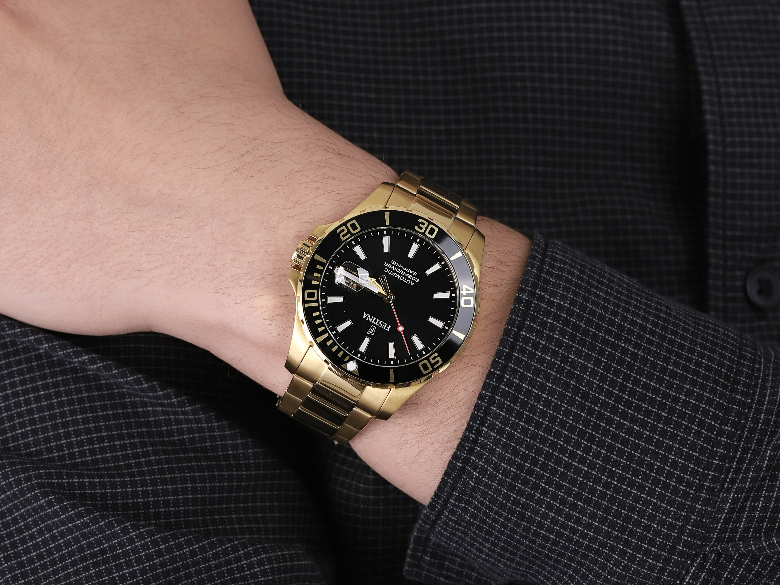 Festina F20533-2 męski zegarek Sport bransoleta