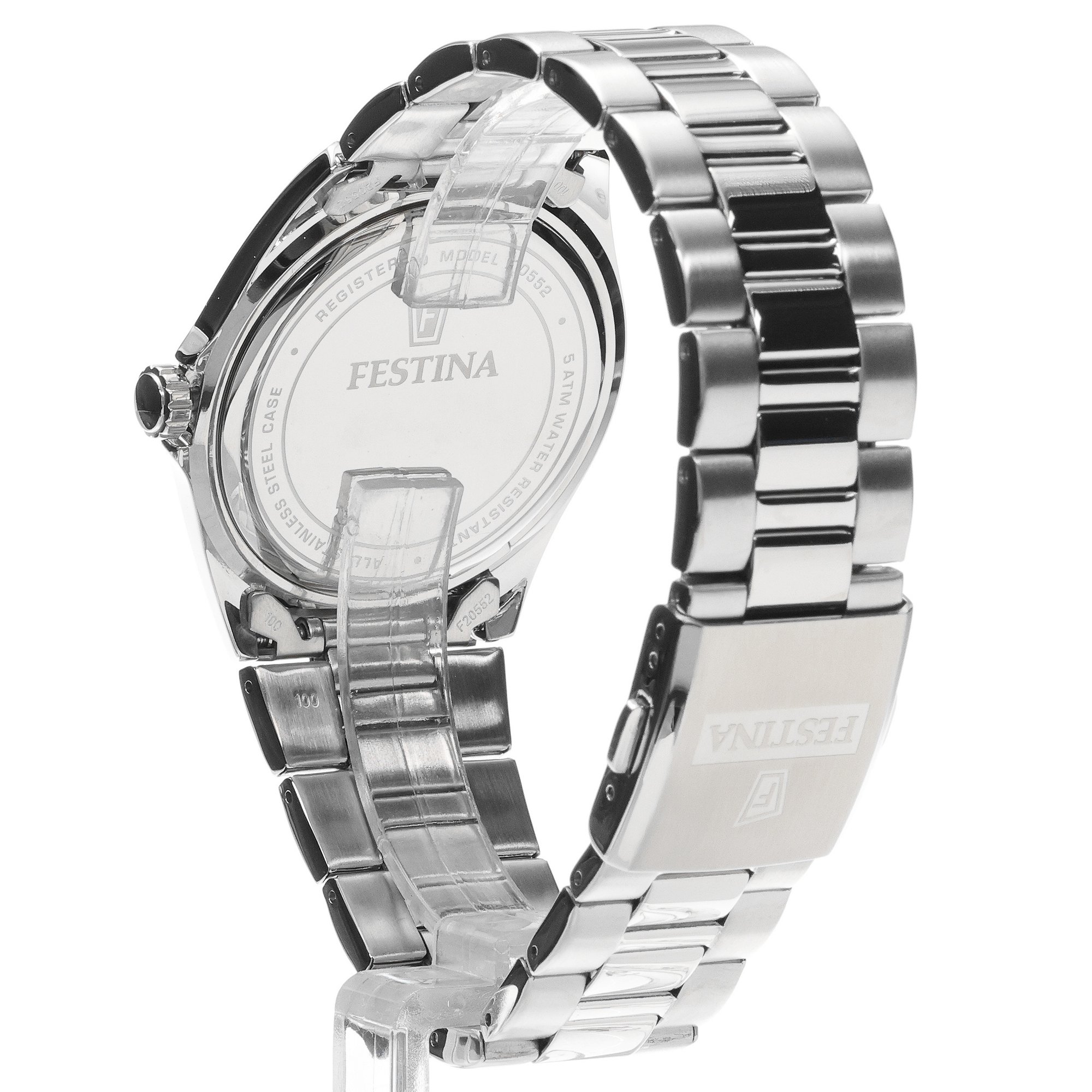 Festina F20552-5 męski zegarek Classic bransoleta - miniatura 4