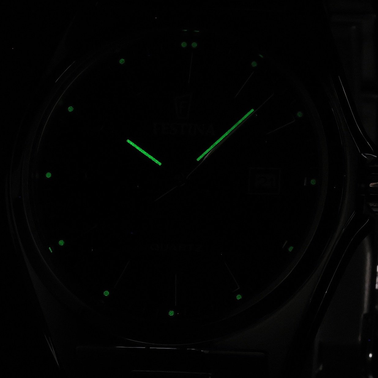Festina F20552-5 zegarek srebrny klasyczny Classic bransoleta - miniatura 5