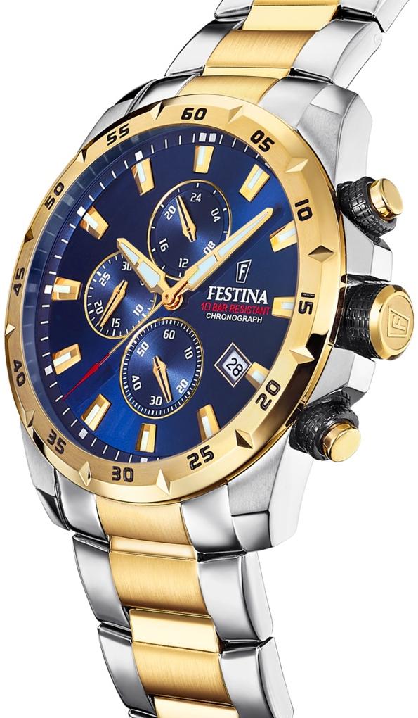 Festina F20562-2 zegarek męski Chronograf - miniatura 2
