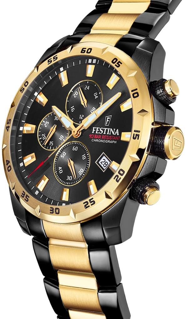 Festina F20563-1 zegarek męski Chronograf - miniatura 2