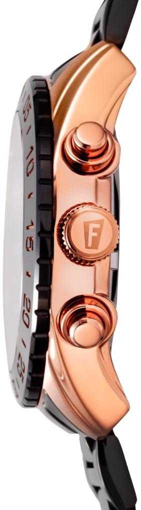 Festina F20578-1 zegarek różowe złoto sportowy Ceramic bransoleta - miniatura 3