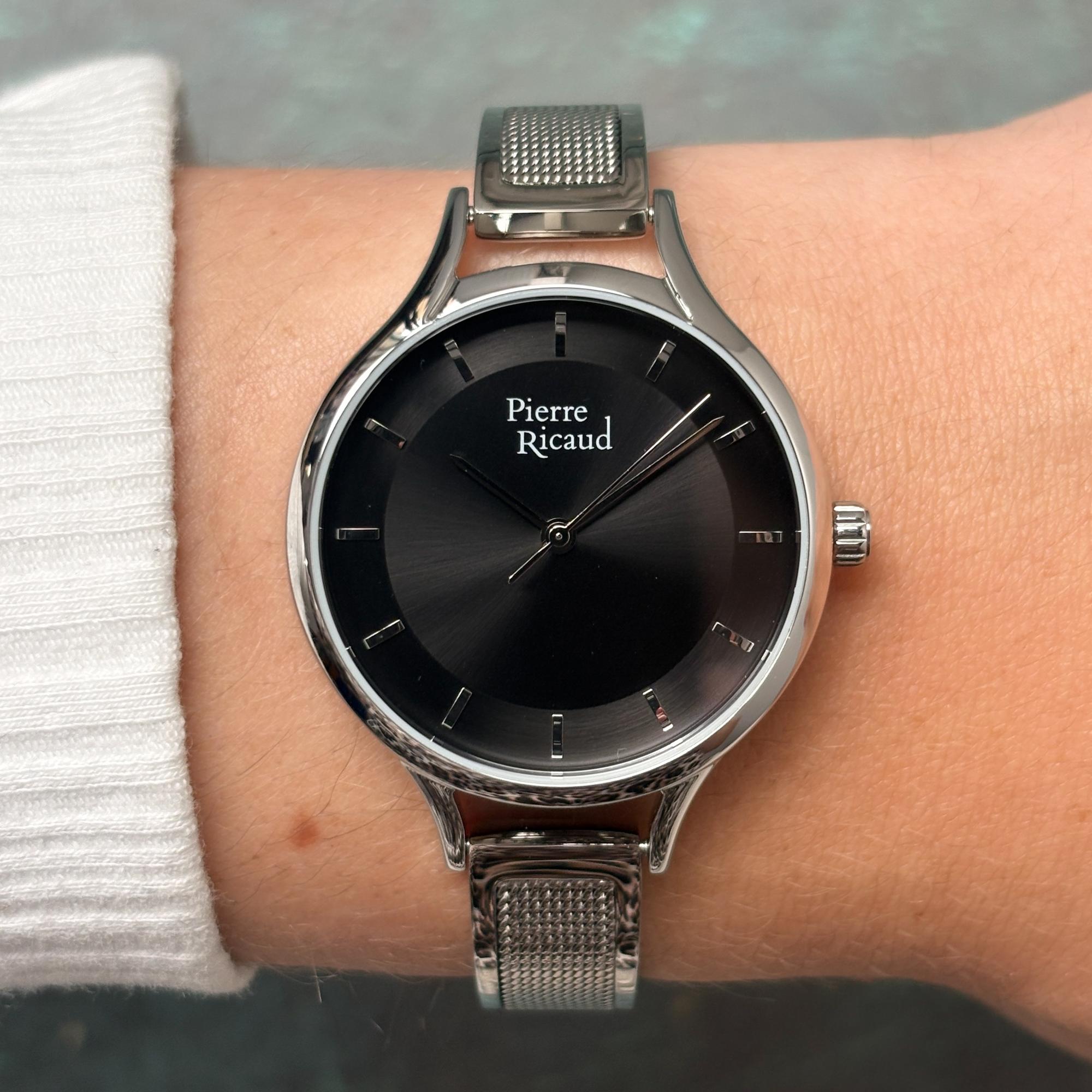 Festina F20597-1 zegarek srebrny klasyczny Mademoiselle bransoleta - miniatura 5