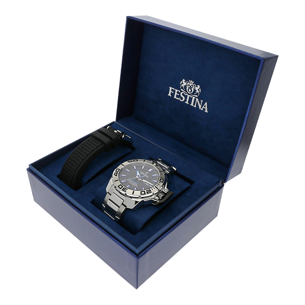 Festina F20665-3 męski zegarek Diver bransoleta