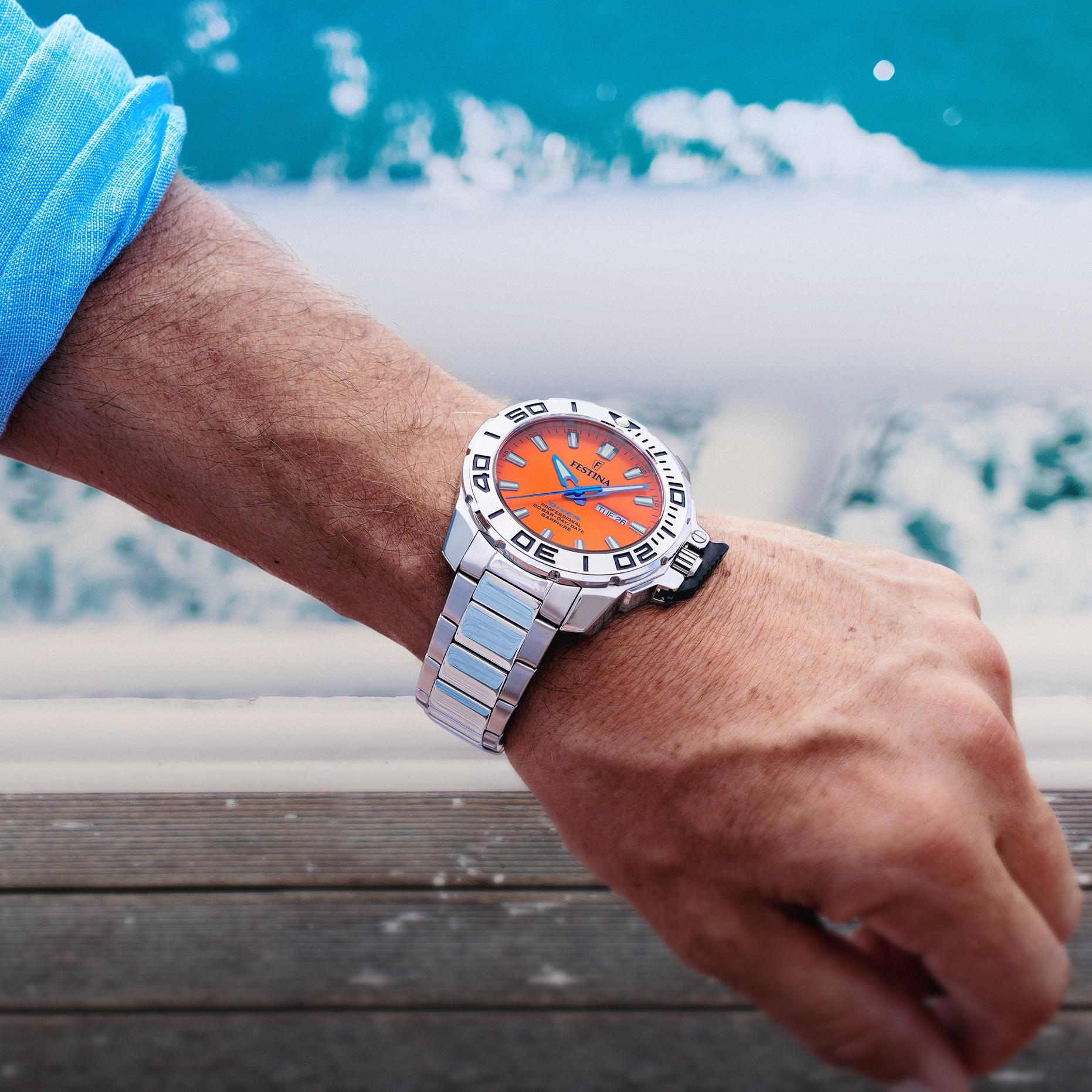 Festina F20665-5 Diver Professional zegarek klasyczny Diver