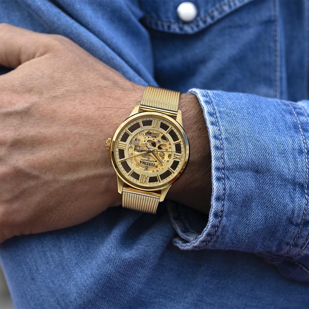 Festina F20667-1 męski zegarek Automatic bransoleta - miniatura 2
