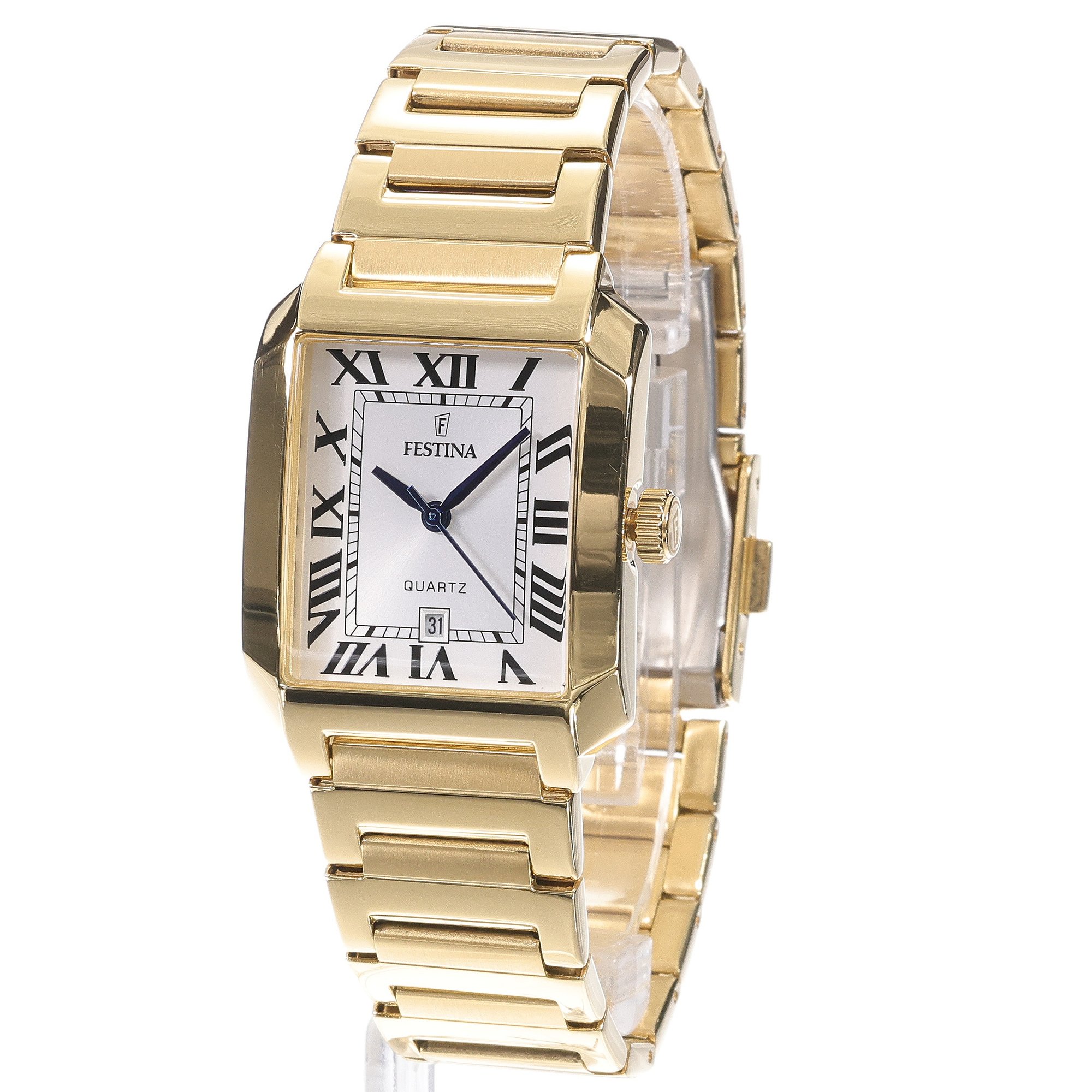 Festina F20680-1 zegarek złoty klasyczny Classic bransoleta