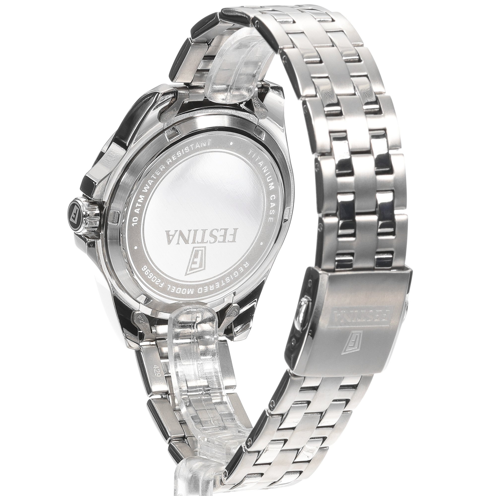 Festina F20696-2 męski zegarek Titanium bransoleta - miniatura 4