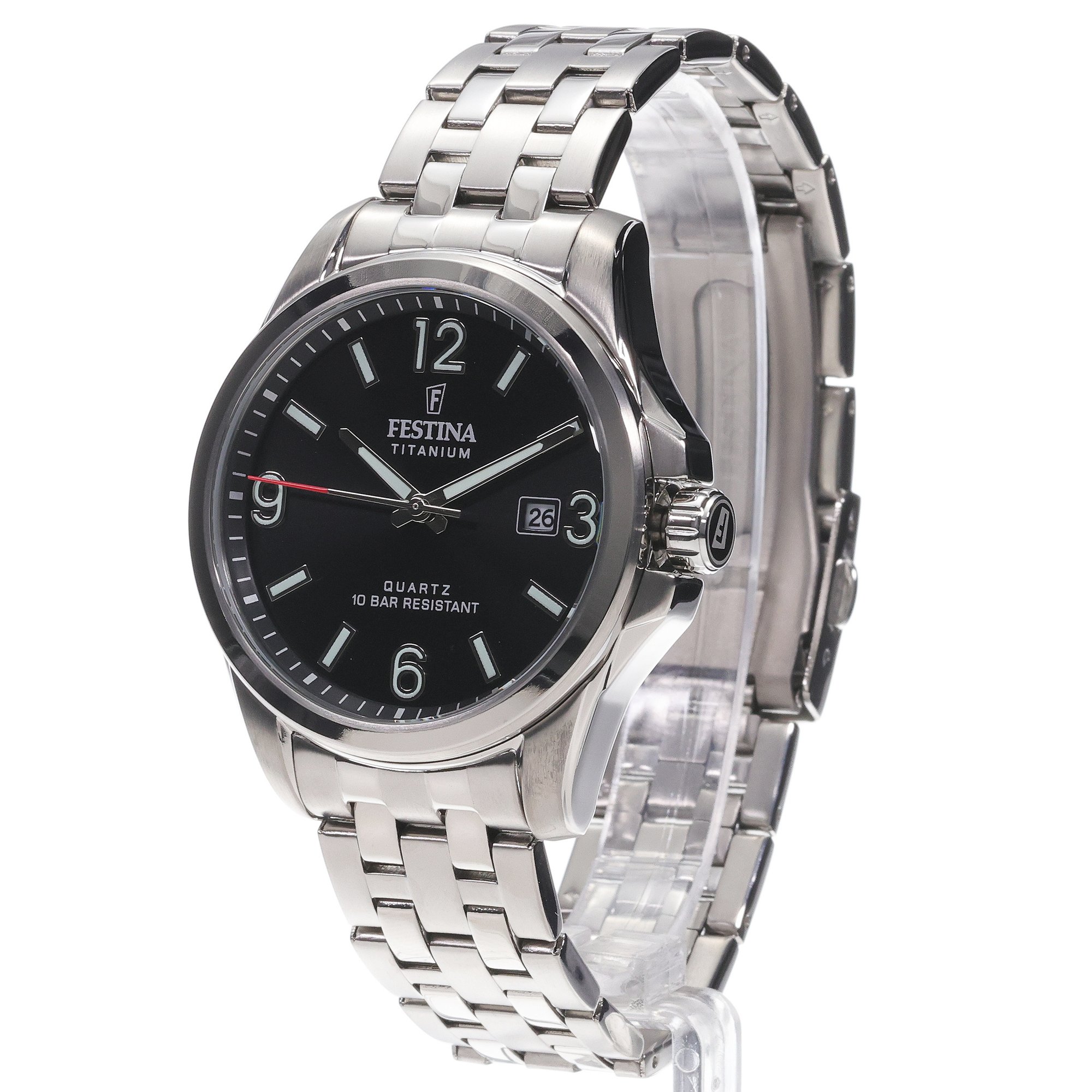 Festina F20696-3 Titanium zegarek klasyczny Titanium