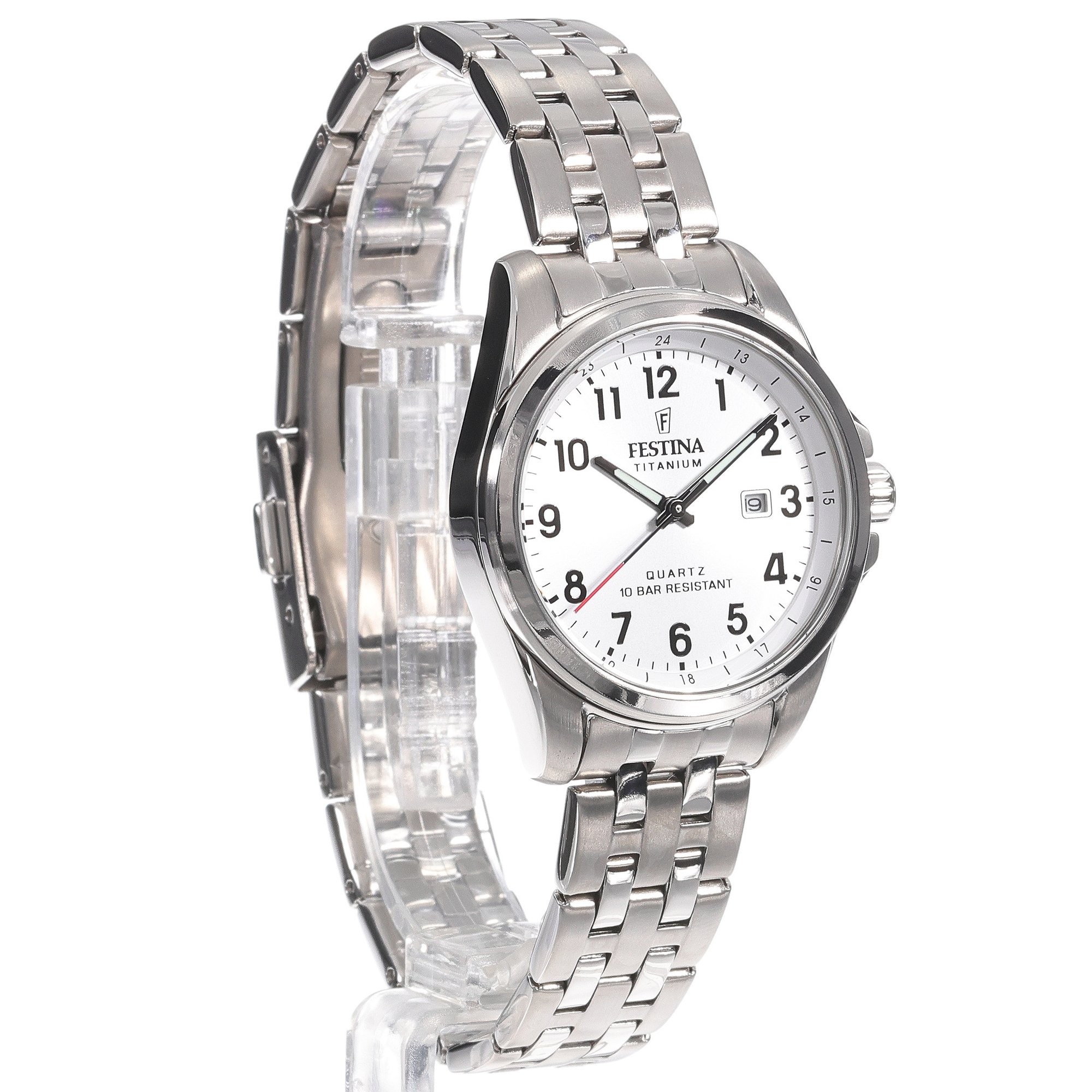 Festina F20697-1 damski zegarek Titanium bransoleta - miniatura 3