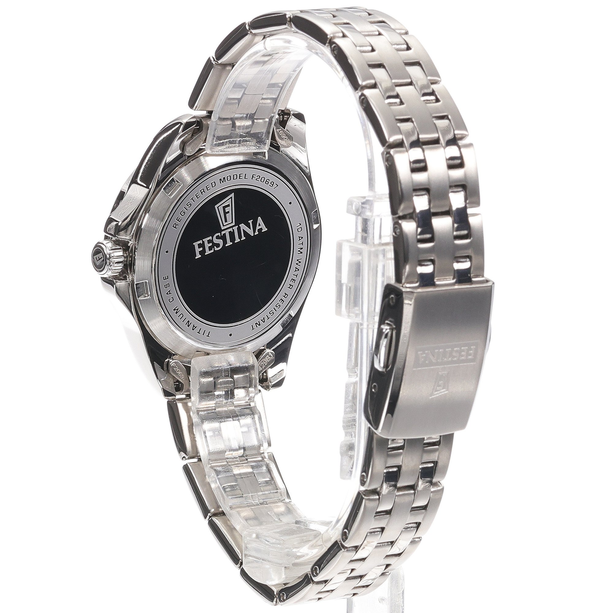 Festina F20697-3 zegarek klasyczny Titanium