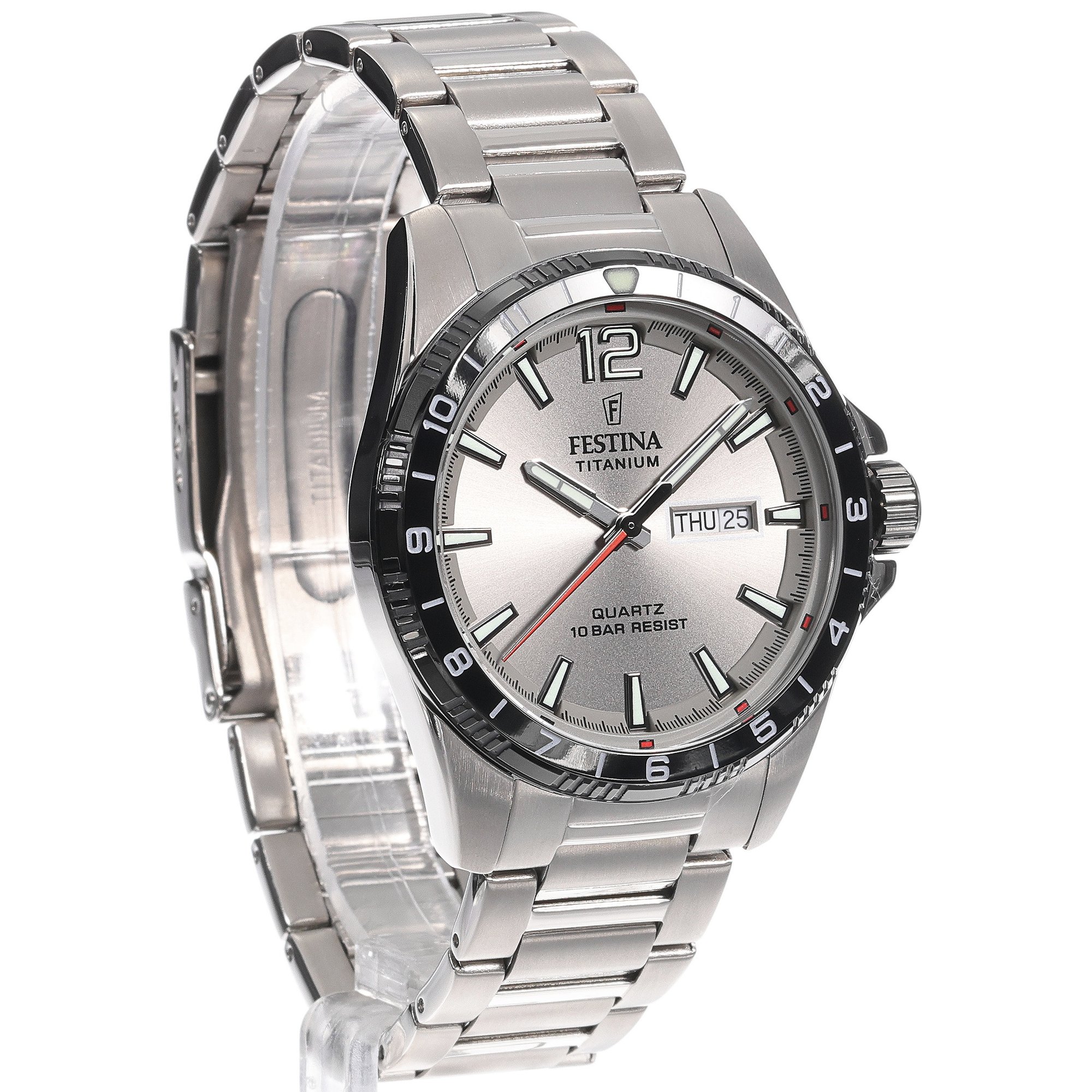 Festina F20698-1 zegarek męski Titanium - miniatura 3
