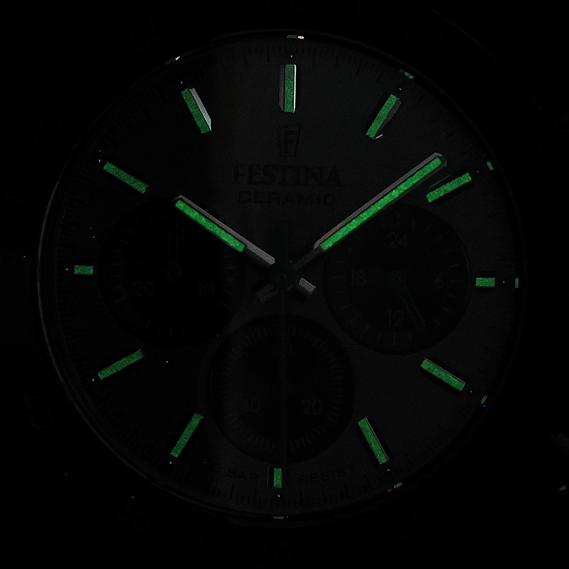 Festina F20703-1 Ceramic zegarek męski sportowy mineralne