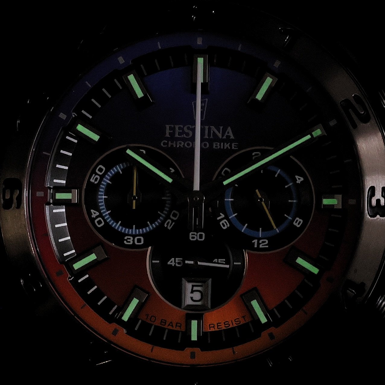 Festina F20709-1 Męskie Multicolor zegarek męski fashion-modowy mineralne