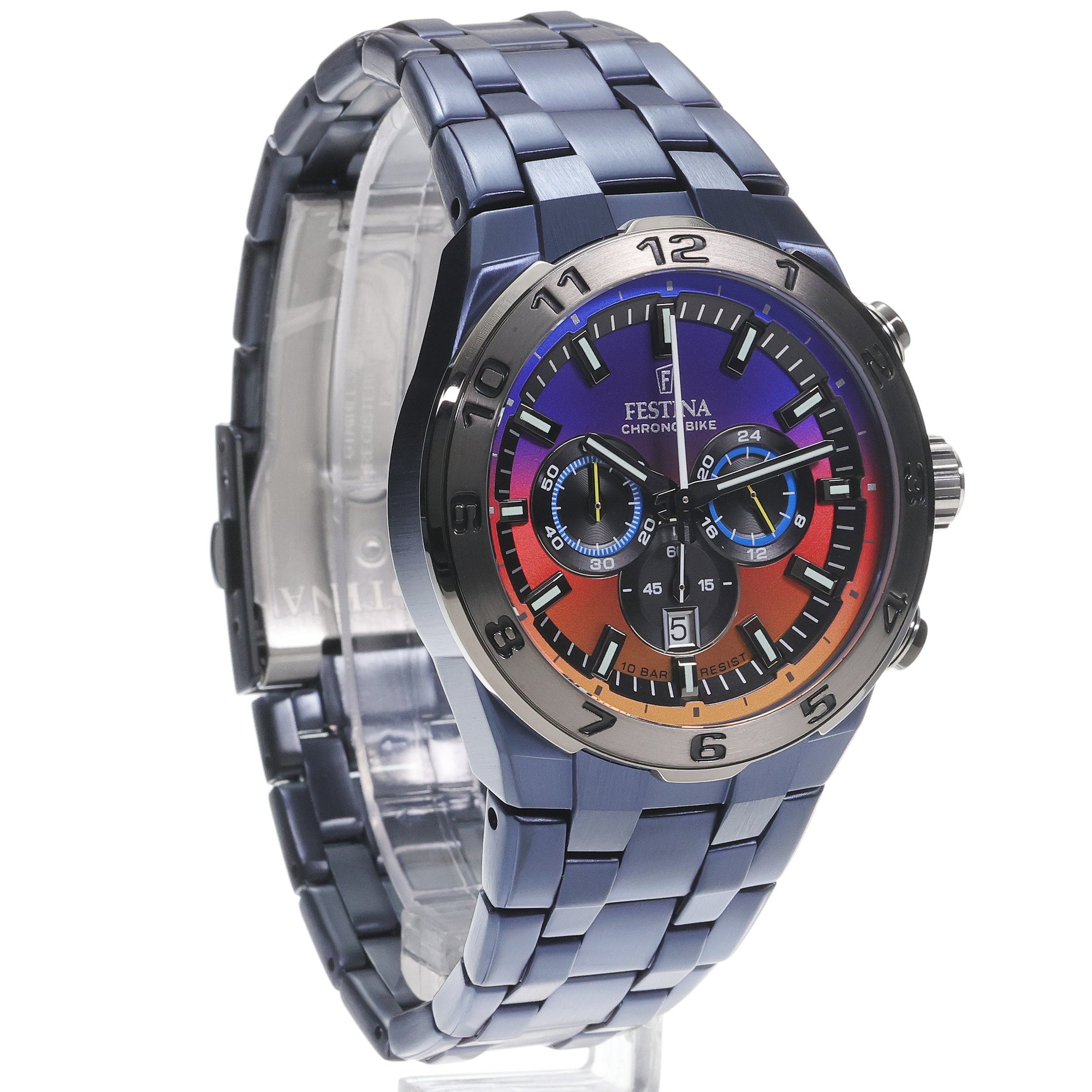 Festina F20709-1 zegarek szary fashion-modowy Męskie bransoleta